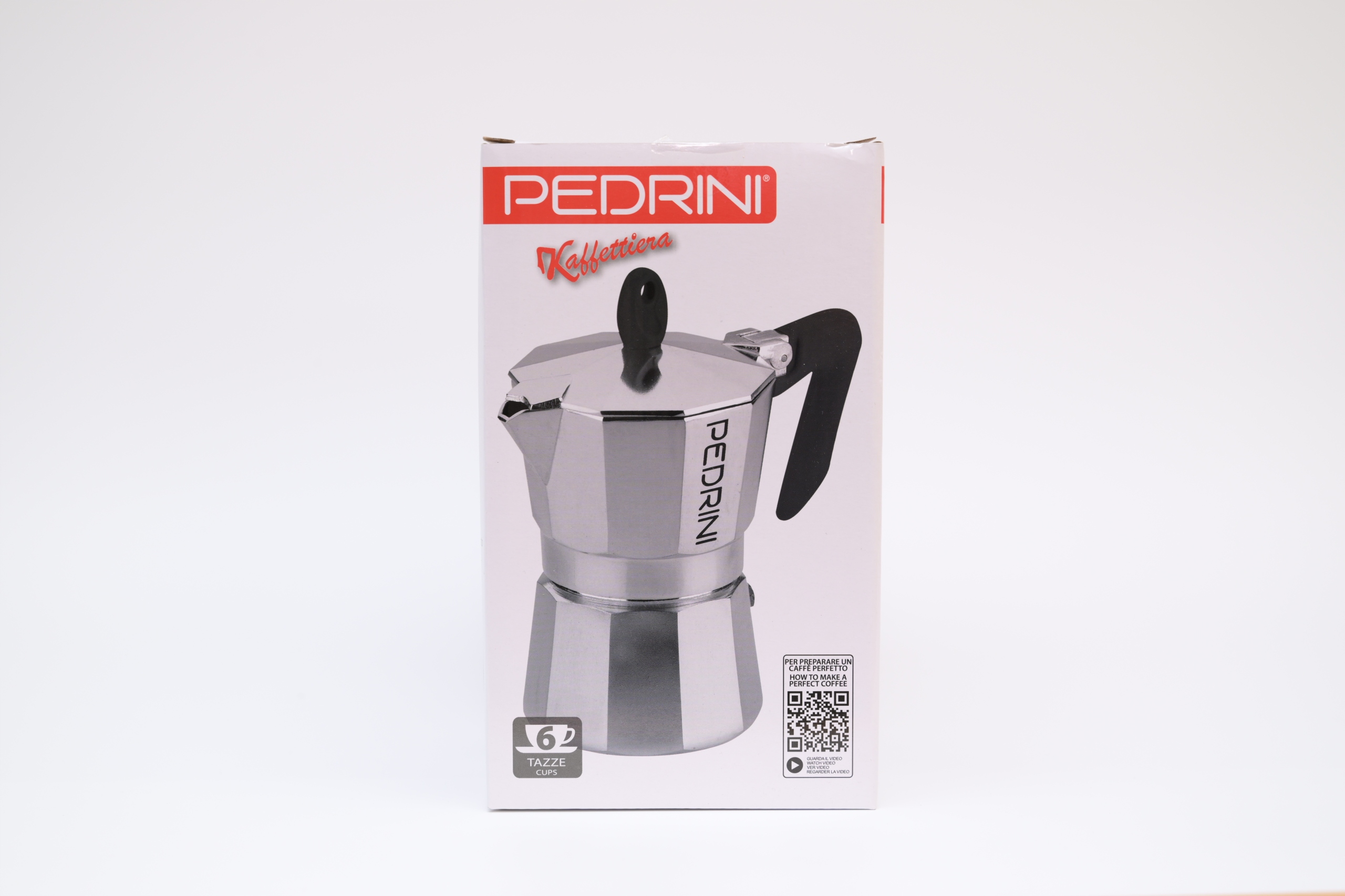 Pedrini Kaffetteria Brillant kávovar 6TZ 6 šálků 300 ml