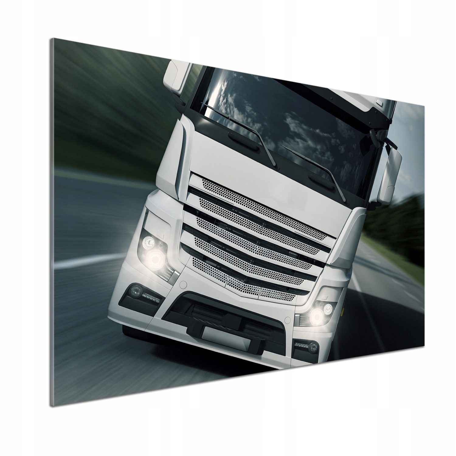 Panel dekor sklo Nákladné auto 100x70 cm Lepidlo