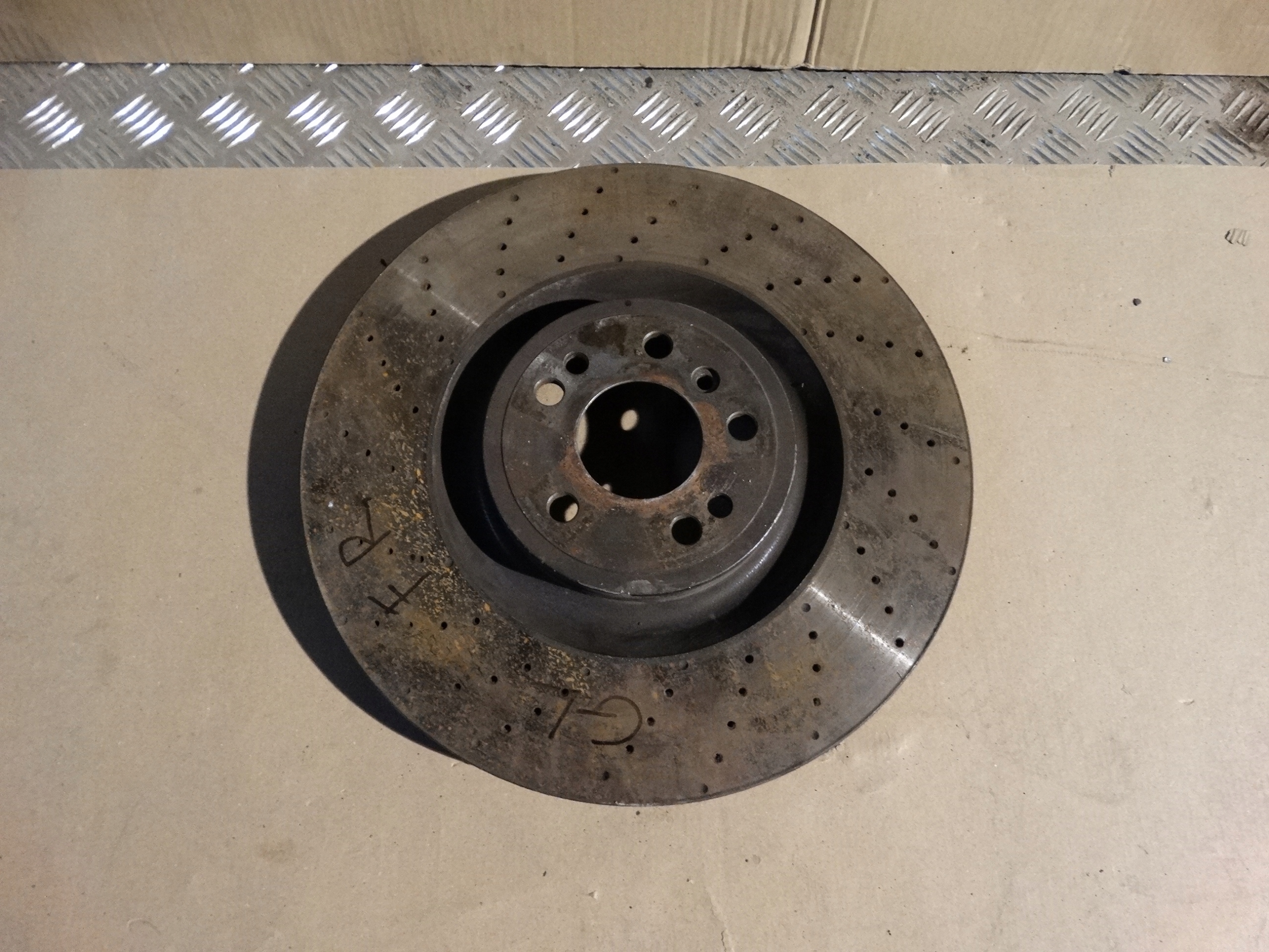 IDEALNA disc front right MERCEDES W166 1