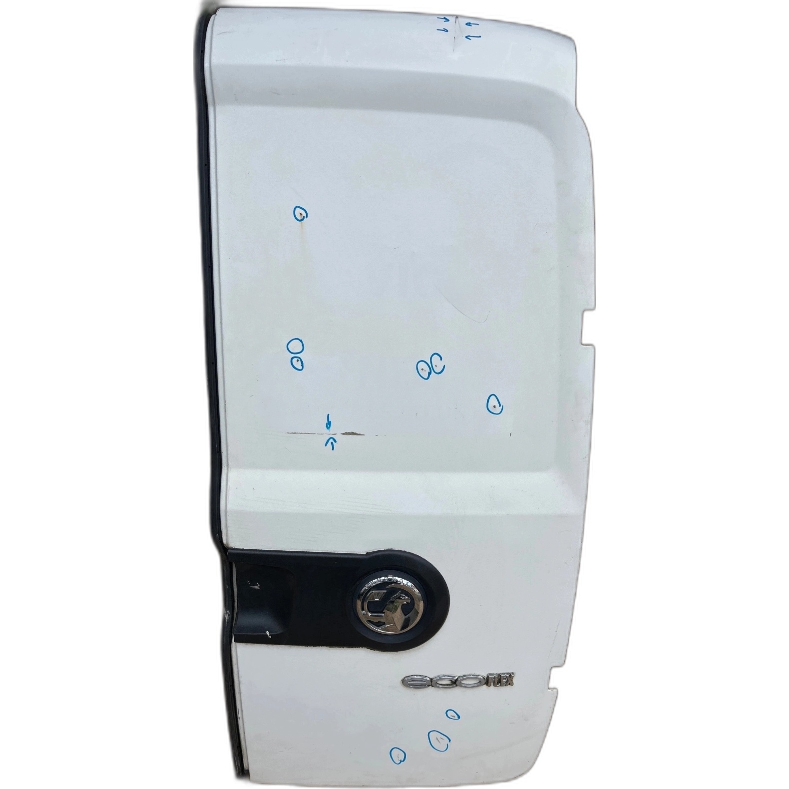 door rear part rear. right boot Opel Combo D Doblo II lift