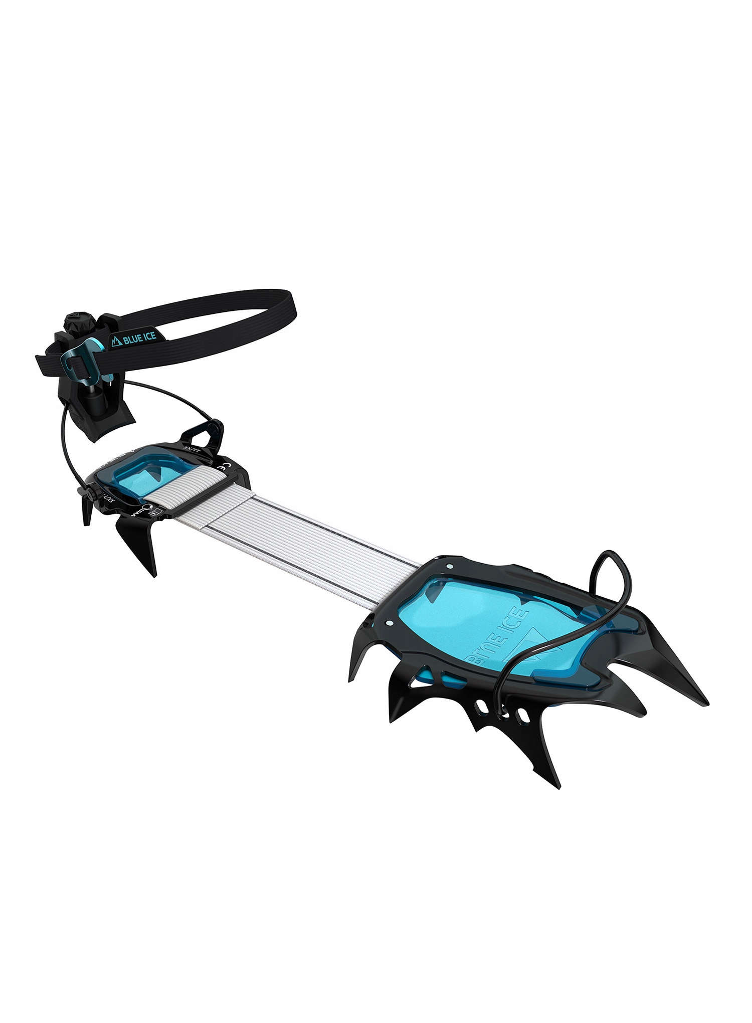 Automatické mačky Blue Ice Harfang Mono Crampon Black