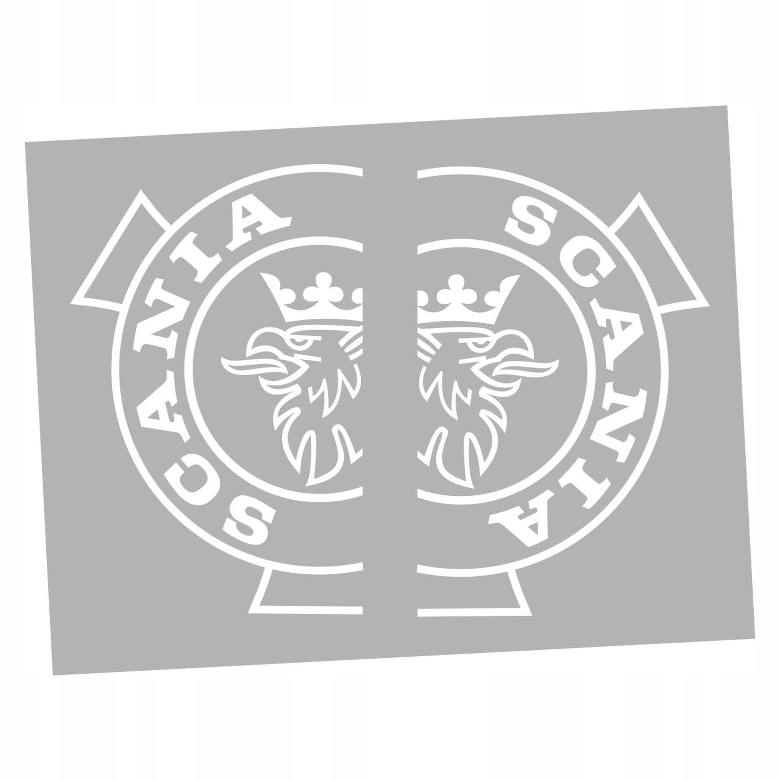 Naklejki na lampy do Scania S