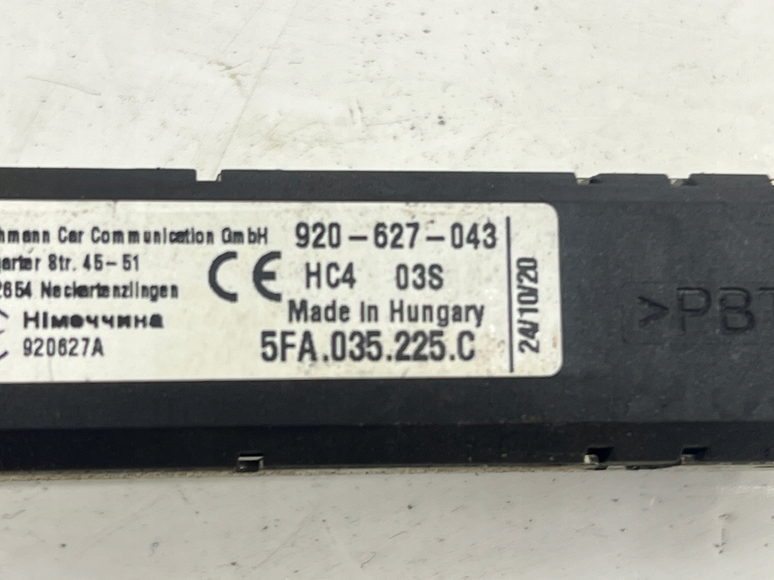SEAT LEON IV 5F antenna amplifier 5FA035225C