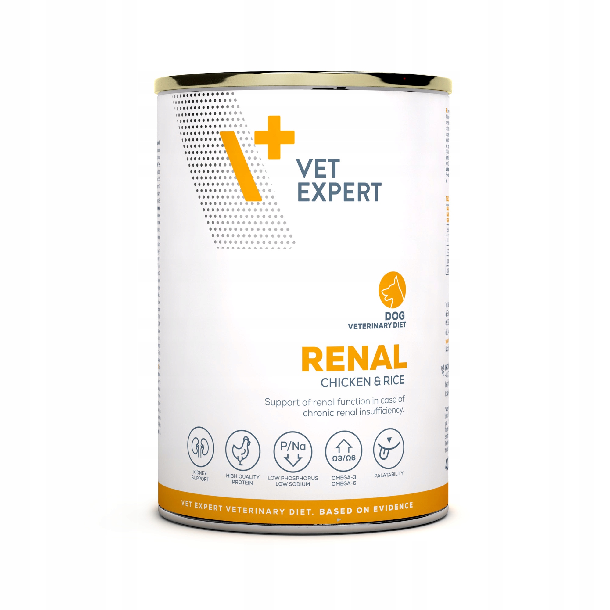 Vlhké krmivo pro psy veterinární Vet Expert Renal pro onemocnění ledvin 400 g 12 Ks