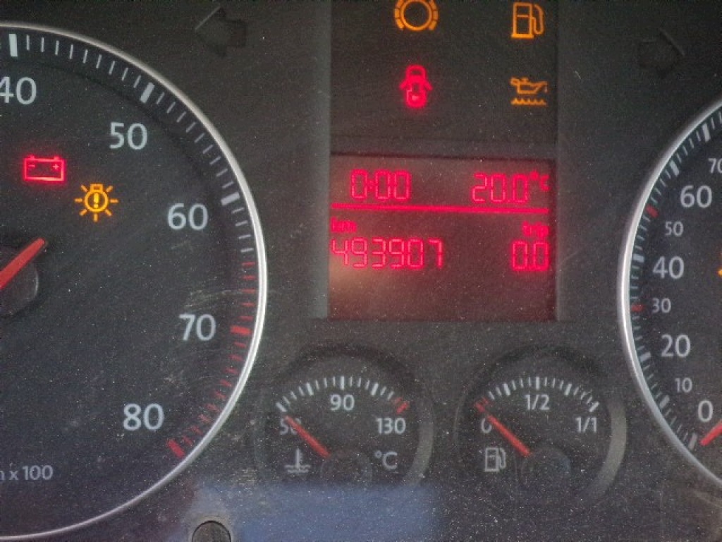 dials dials EU 1T0920852B VW CADDY 3 III 2K 1.6 8V 102 KM 04-10