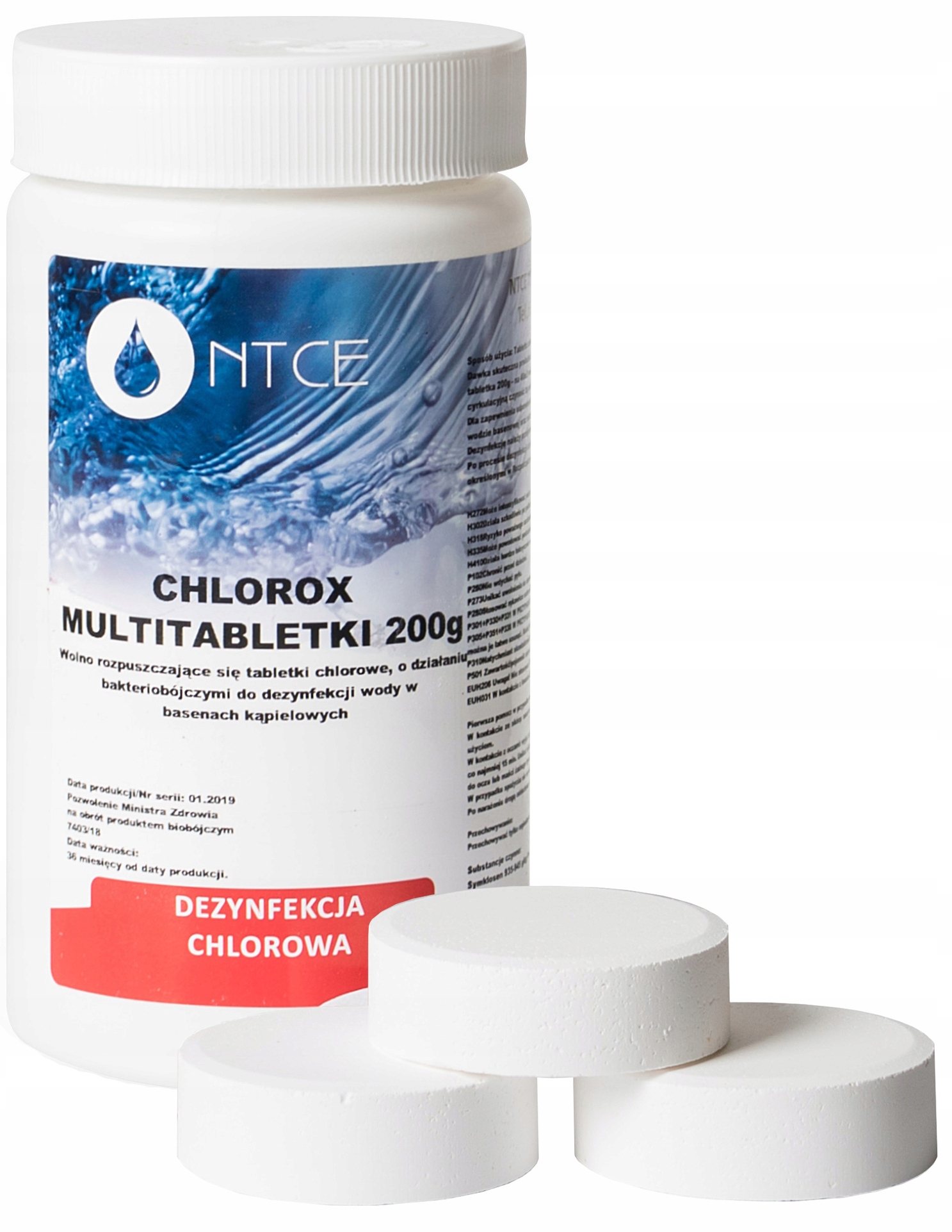 

1kg Tabletki Multifunkcyjne 6w1 200g Chlorox Basen