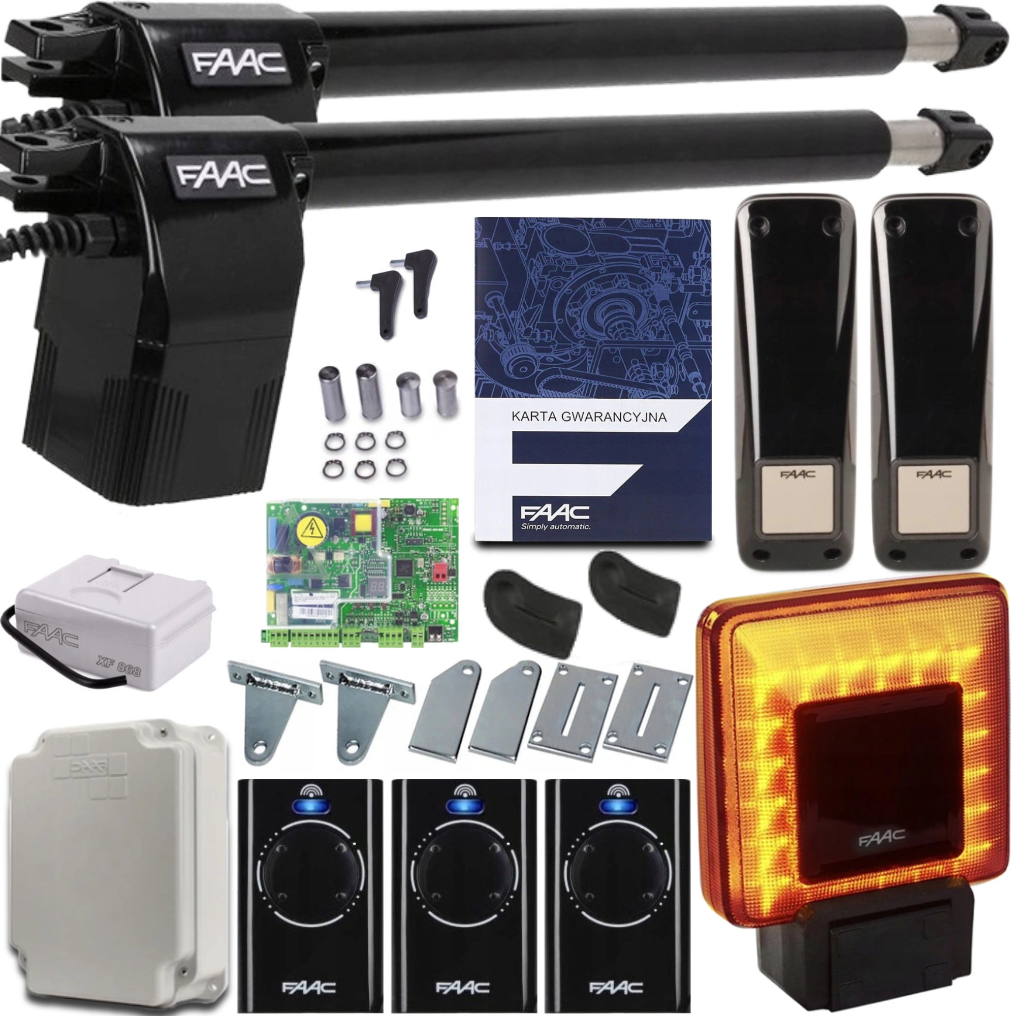 Sada pro automatizaci brány Faac 414 Long Xled