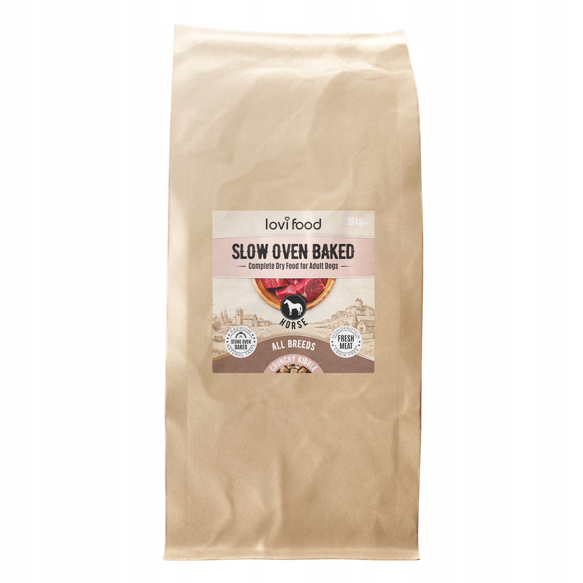 Lovi Food Slow Oven Baked karma pieczona dla psa, z koniną 10kg