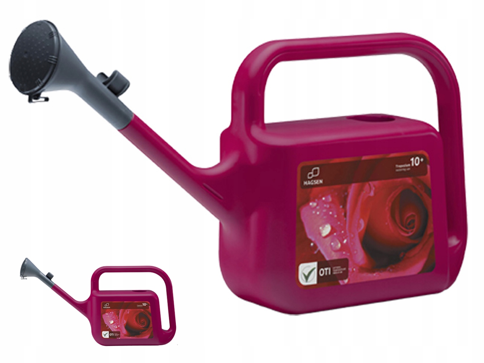 

Konewka Trapezium ergonomiczna 10L czerwona Hagsen