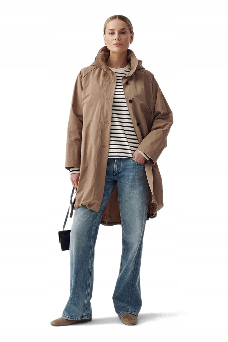 Parka Béžová Dámská Jarní Bunda Hav Janbor S