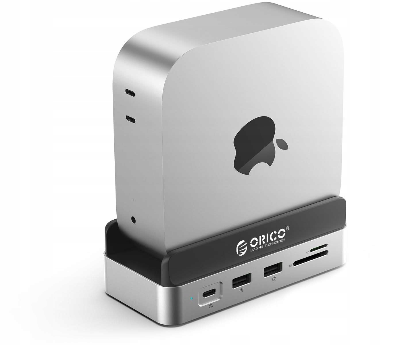 Stacja dokująca Orico Stacja dokująca do MacMini M4, Usb-c 10 Gbps, z
