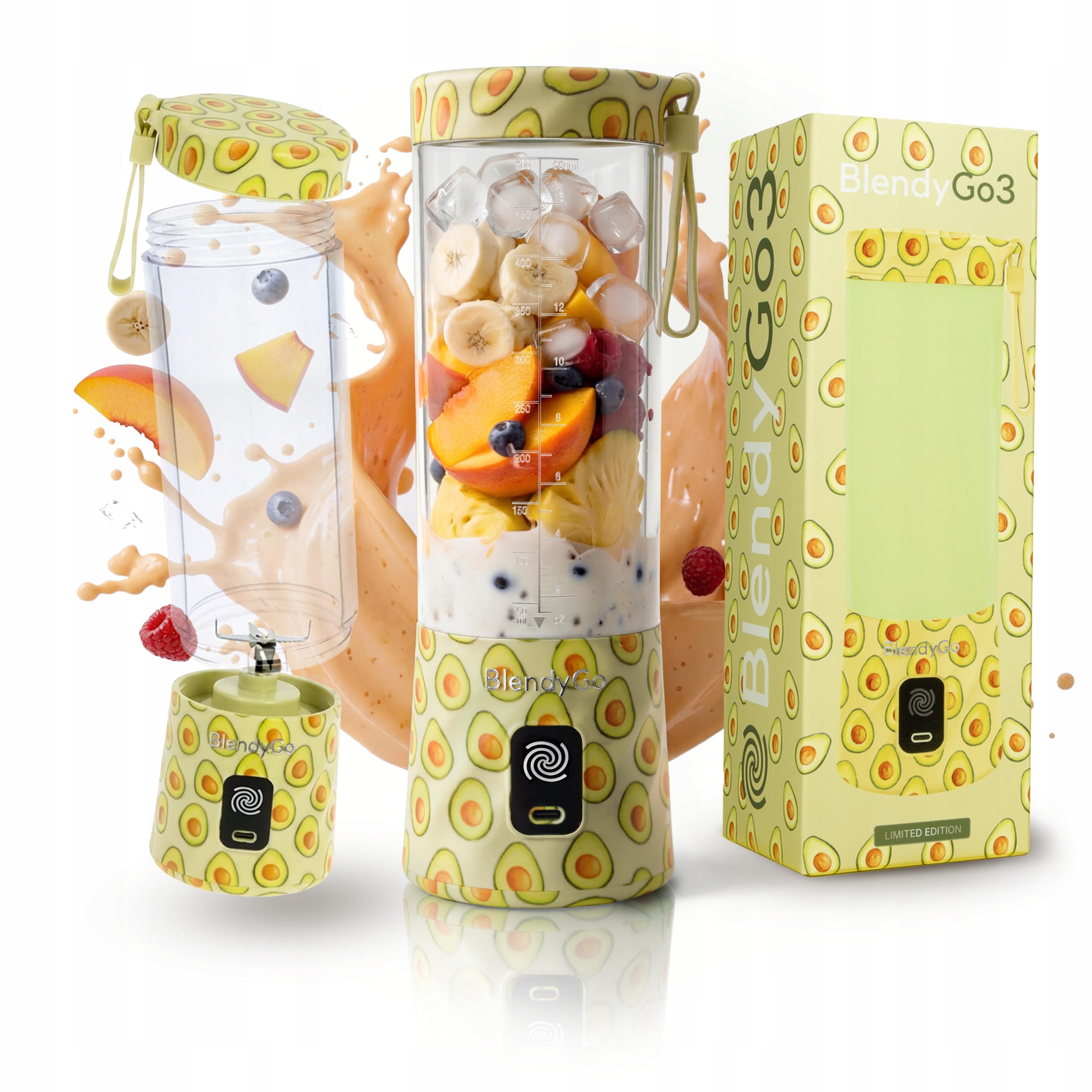 Blender BlendyGo 3 Bezprzewodowy Usb Blender Nowej Generacji