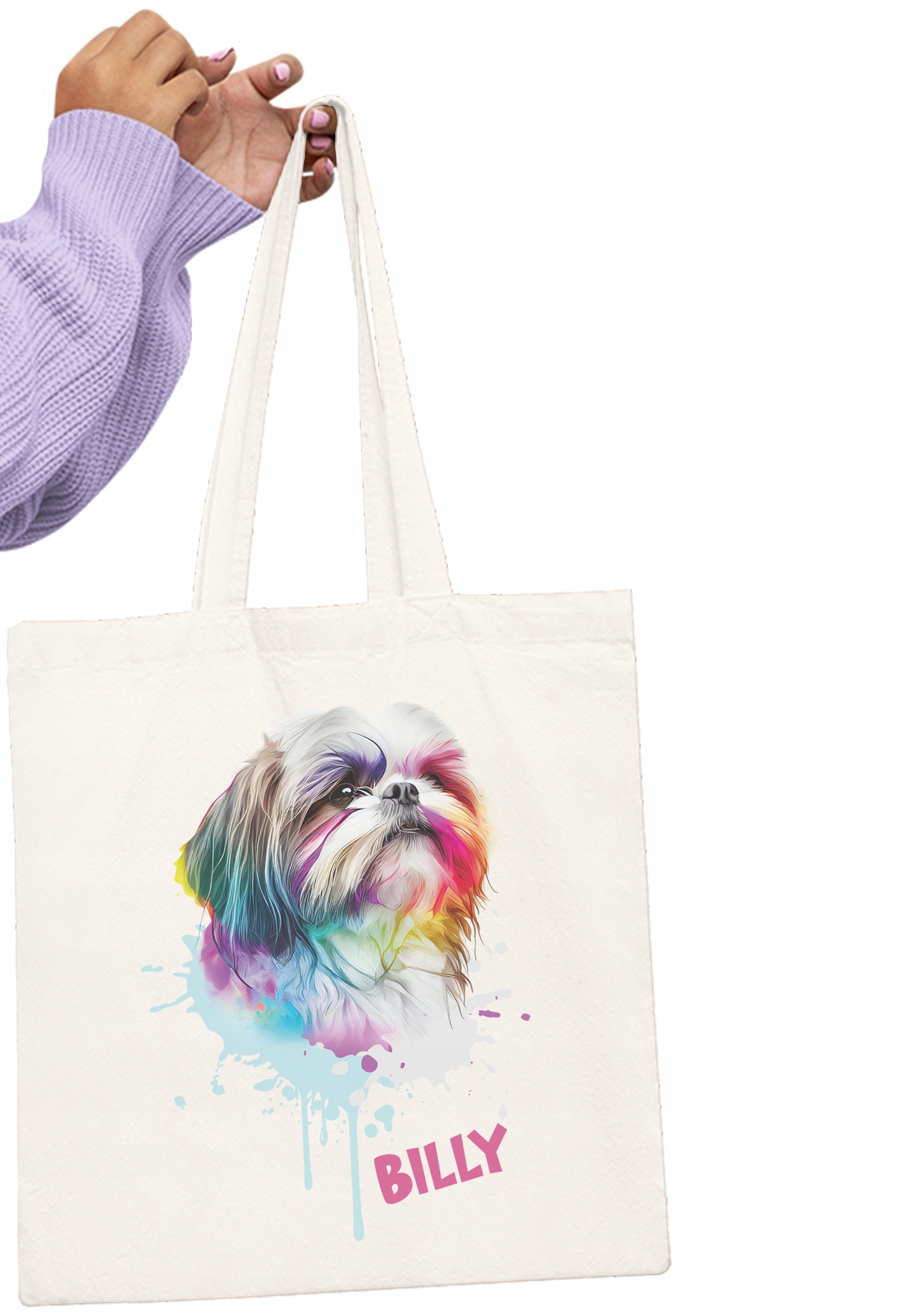 TORBA PIES SHITS ZU PERSONALIZACJA IMIE PREZENT Marka inna