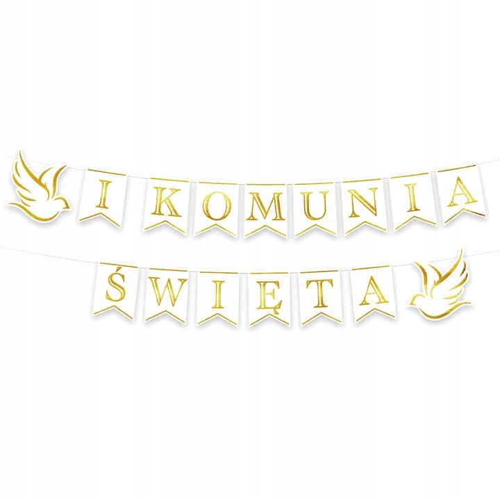 

Baner Komunijny Pierwsza Komunia Święta 250 cm