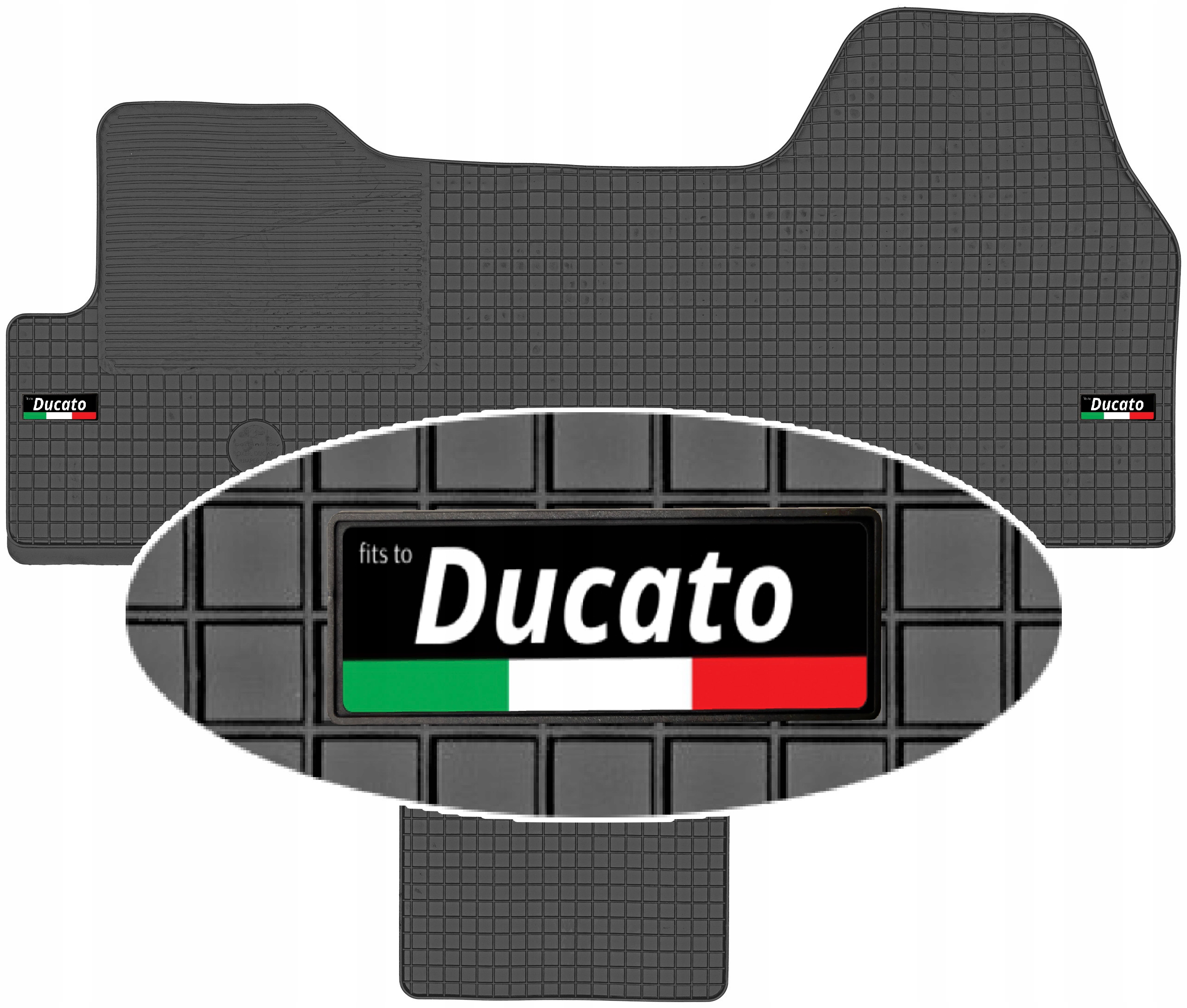 Fiat Ducato III 2006- Dywaniki do samochodu Emblemat