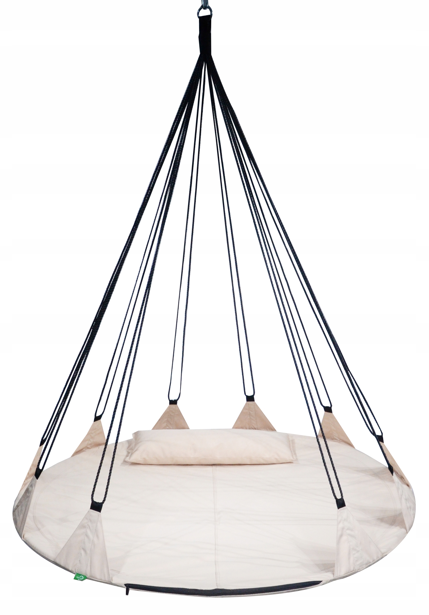 HUŚTAWKA OGRODOWA WISZĄCA Fotel leżanka + PODUSZKA Linia King Size XXXL