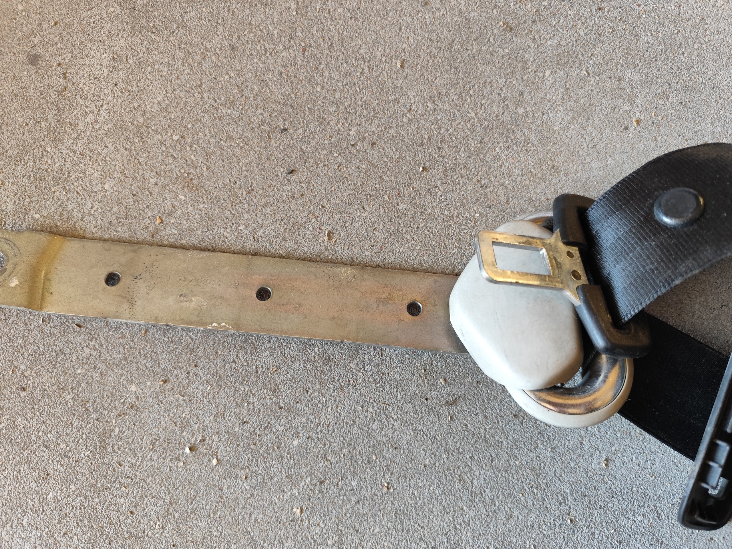 Gurten Sicherheits rechts heck SITZ 3 trzeci rzad VW T5 7H9857816 E