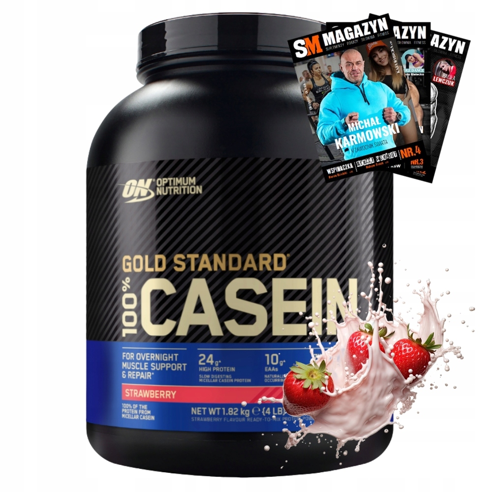 Optimum Nutrition Gold Standard Kasein 1820 g Kaseinové Bílkoviny A Minerály