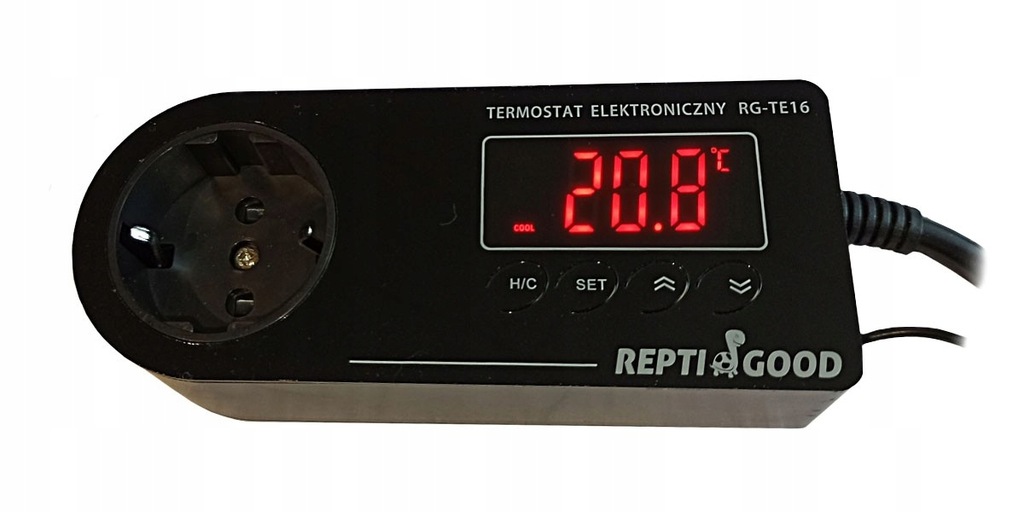 Termostat kontroler regulator temperatury terrarium Repti RG-TE16 RT-2