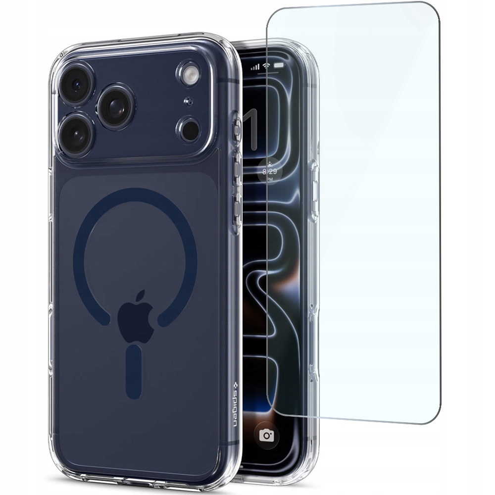 Etui Spigen Ultra Hybrid do MagSafe do iPhone 17 Pro Max, hybrydowe szkło