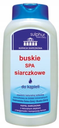 Buskie Spa sulfidové do sprchy a koupele do koupele Sulphur