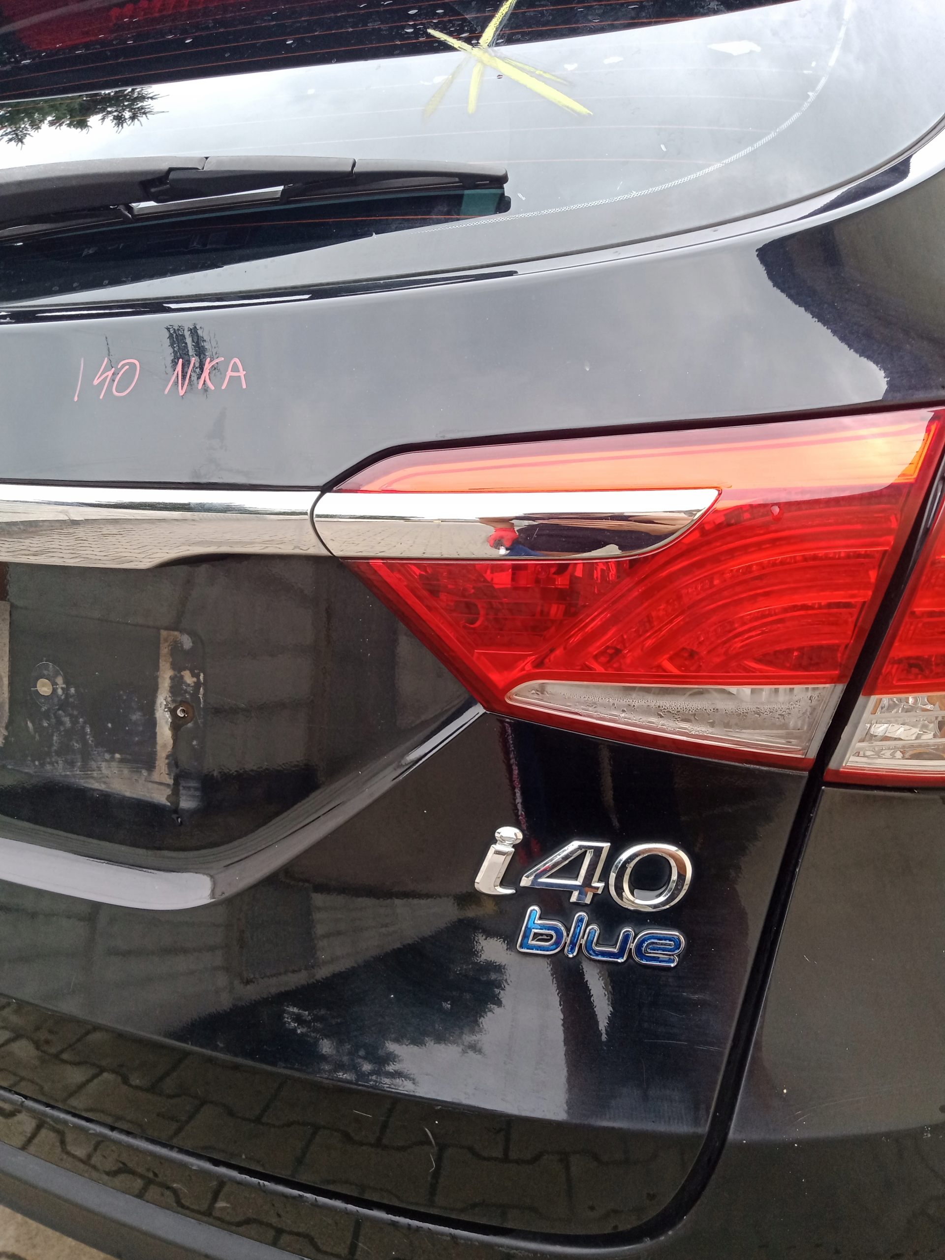HYUNDAI I40 KOMBI boot door rear complete NKA 2011