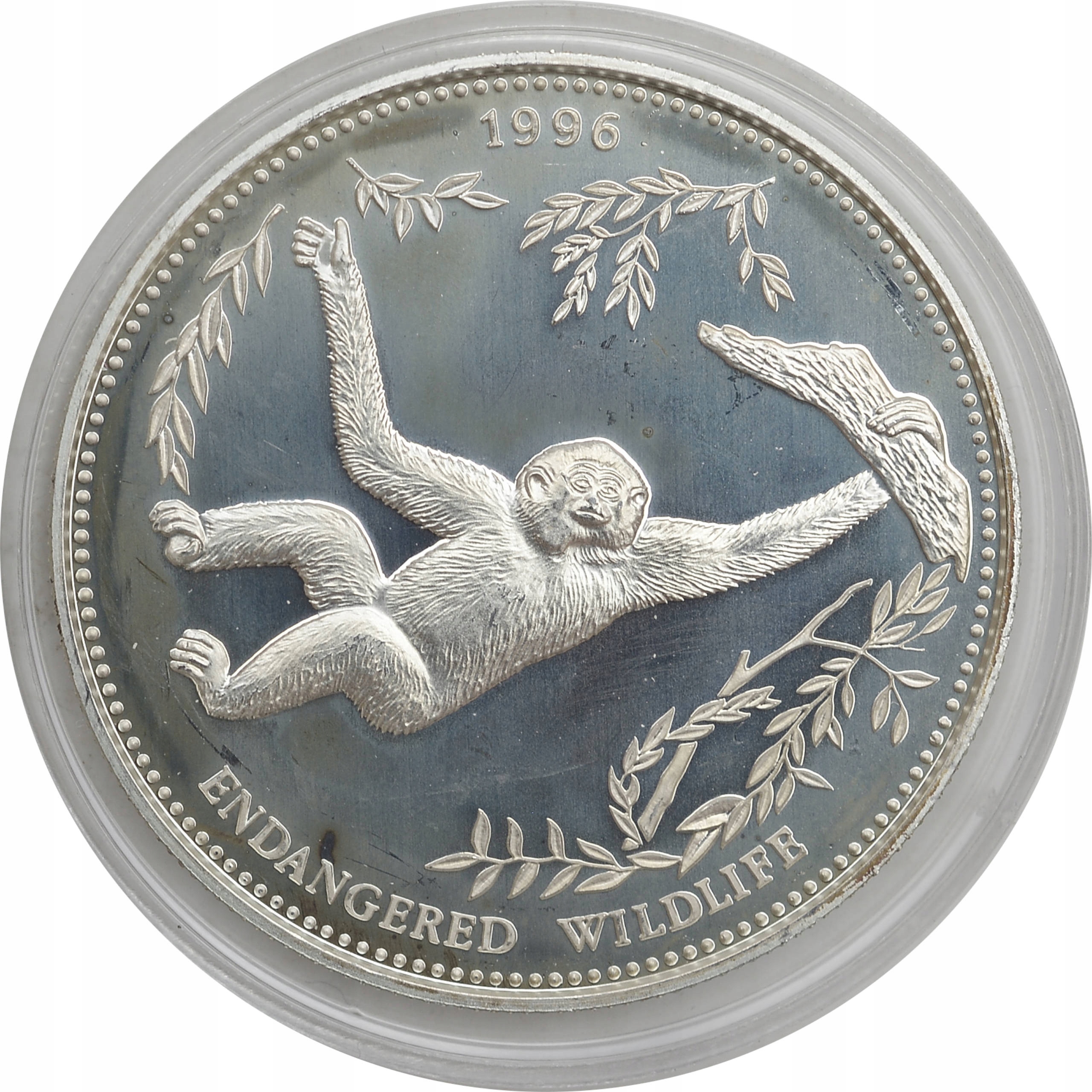 9.LAOS, 1 000 KIP 1996 GIBBON