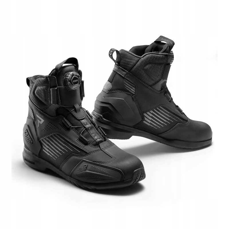 Krátke motocyklové topánky Rebelhorn Core Black čierne Darčeky