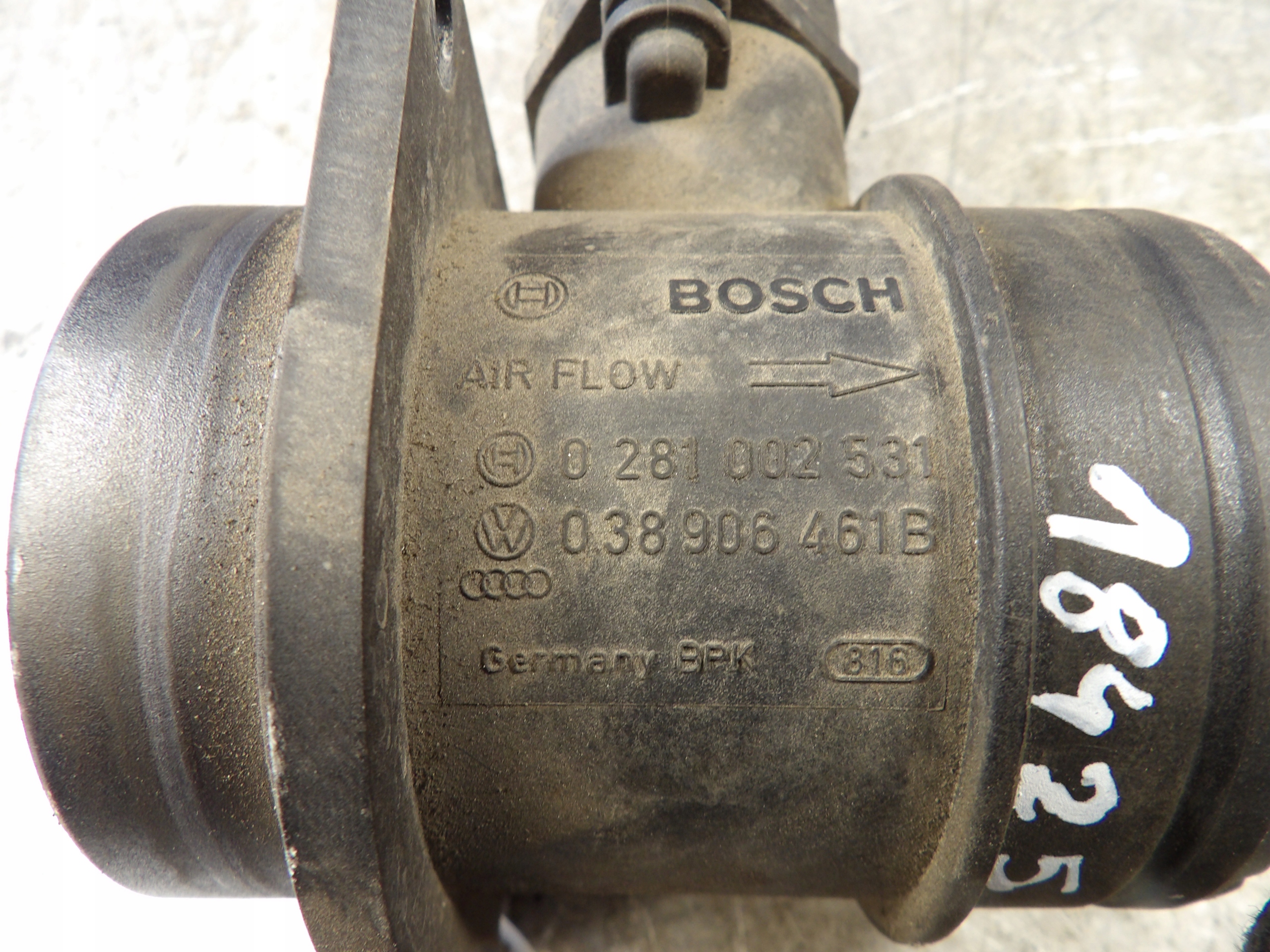 Skoda Fabia II flow meter 038906461B 0281002531