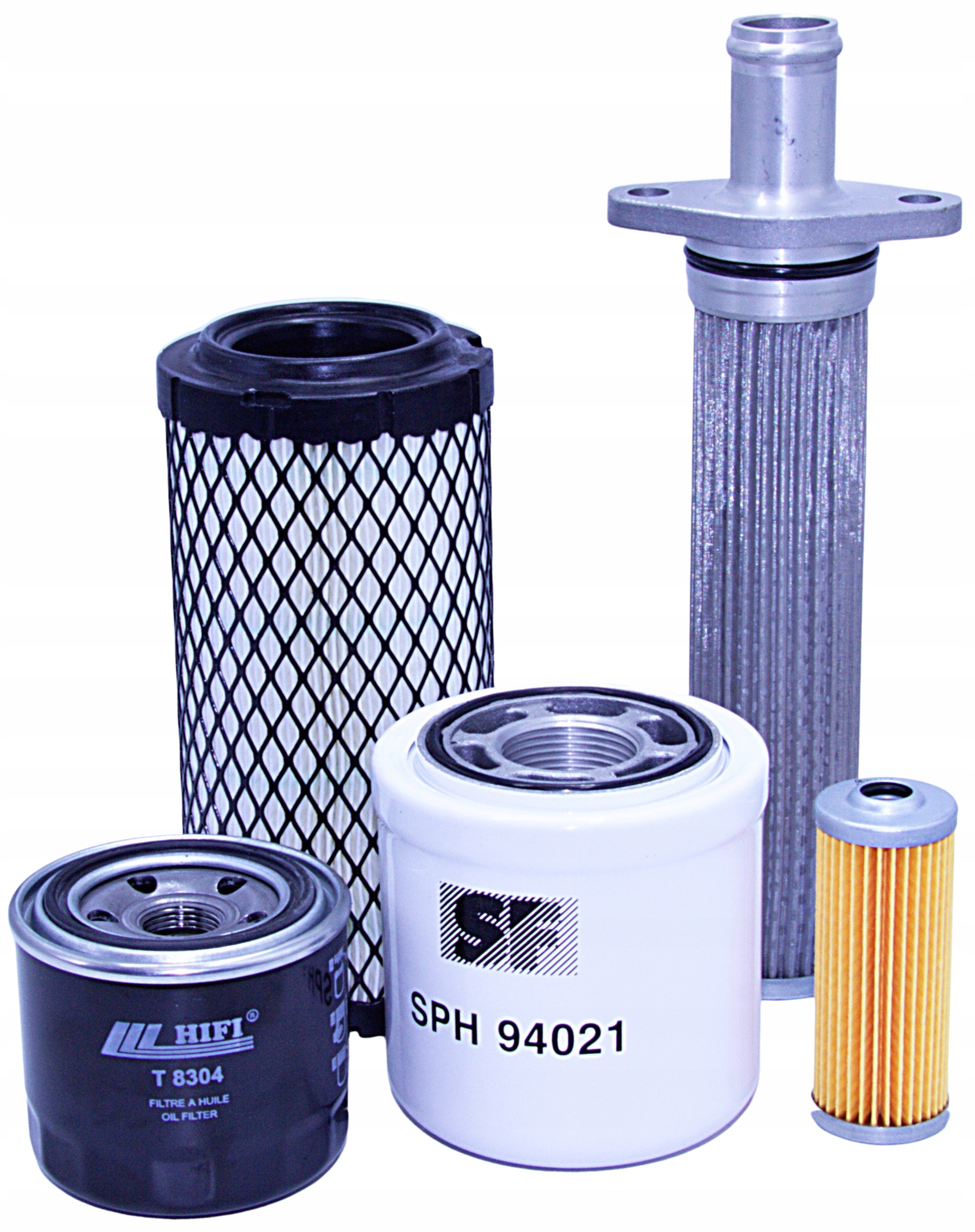 Filtry Tym T264, T 264 – vzduch, olej, palivo, hydraulické – sada.