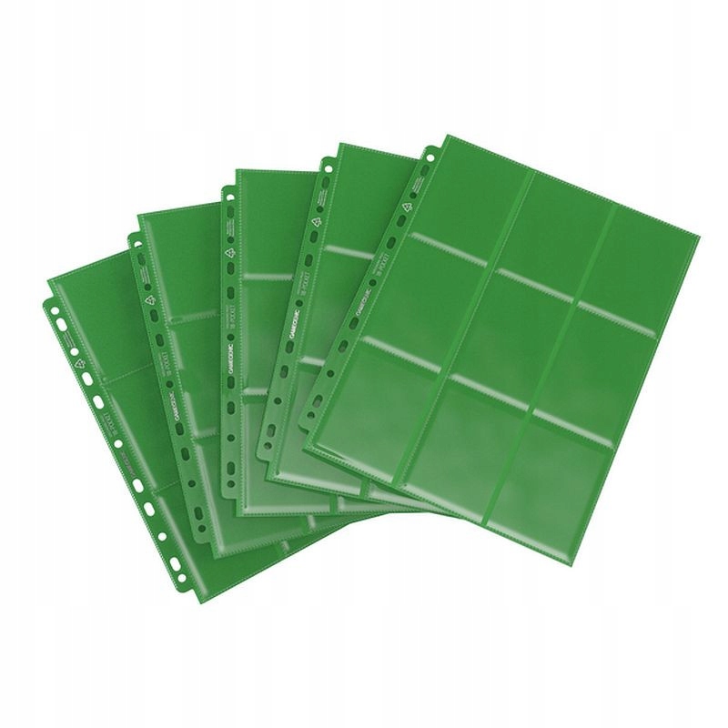 

Strona Gamegenic 18-Pocket Side-Loading Zielona