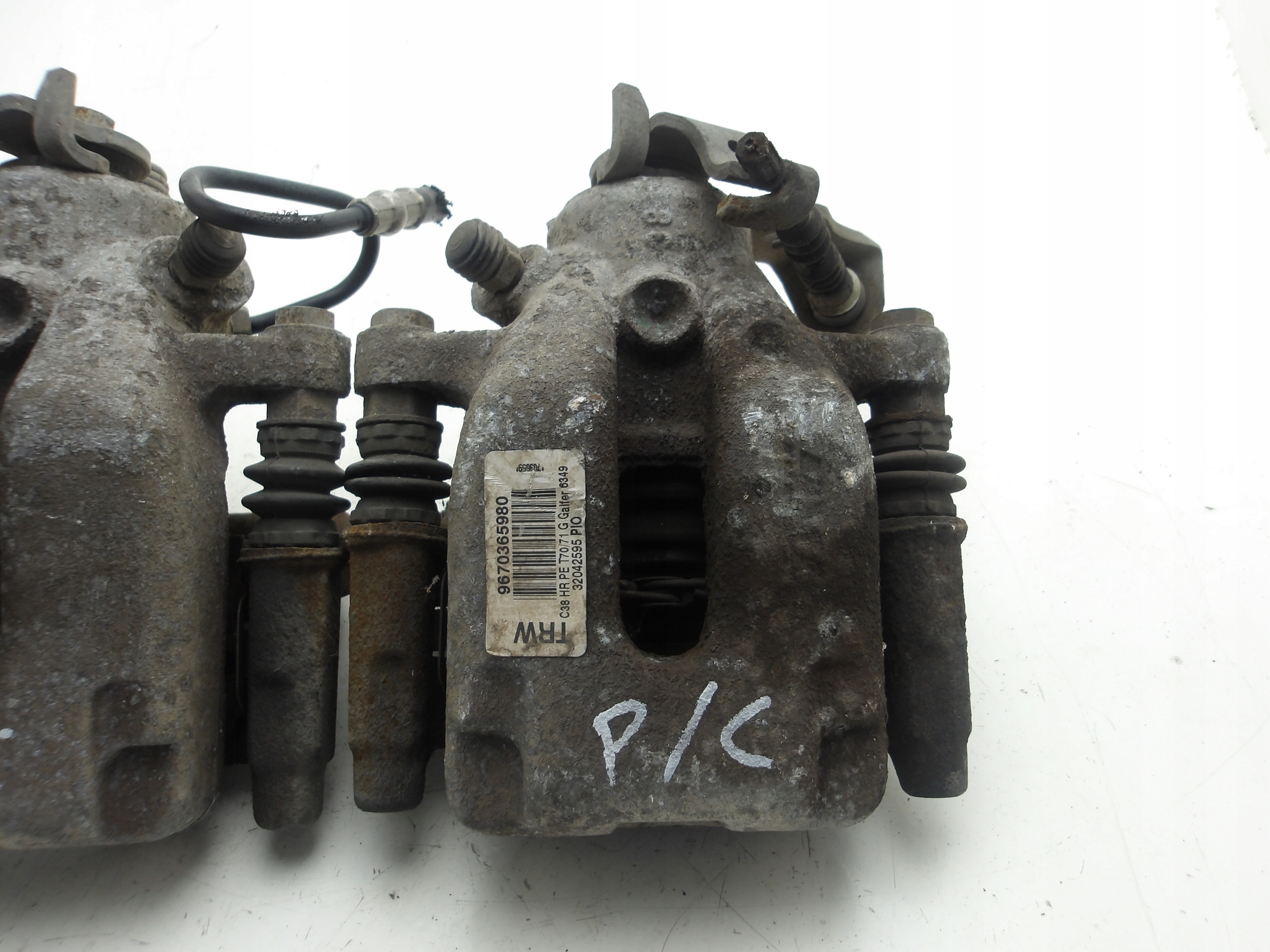 PARTNER BERLINGO III 08-18 caliper rear right rear part OE