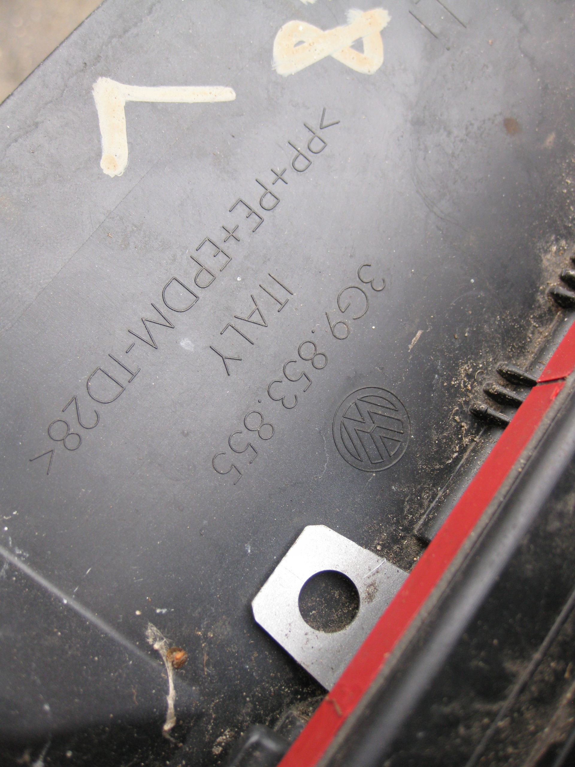 VW PASSAT B6 moulding threshold left 3G9853855