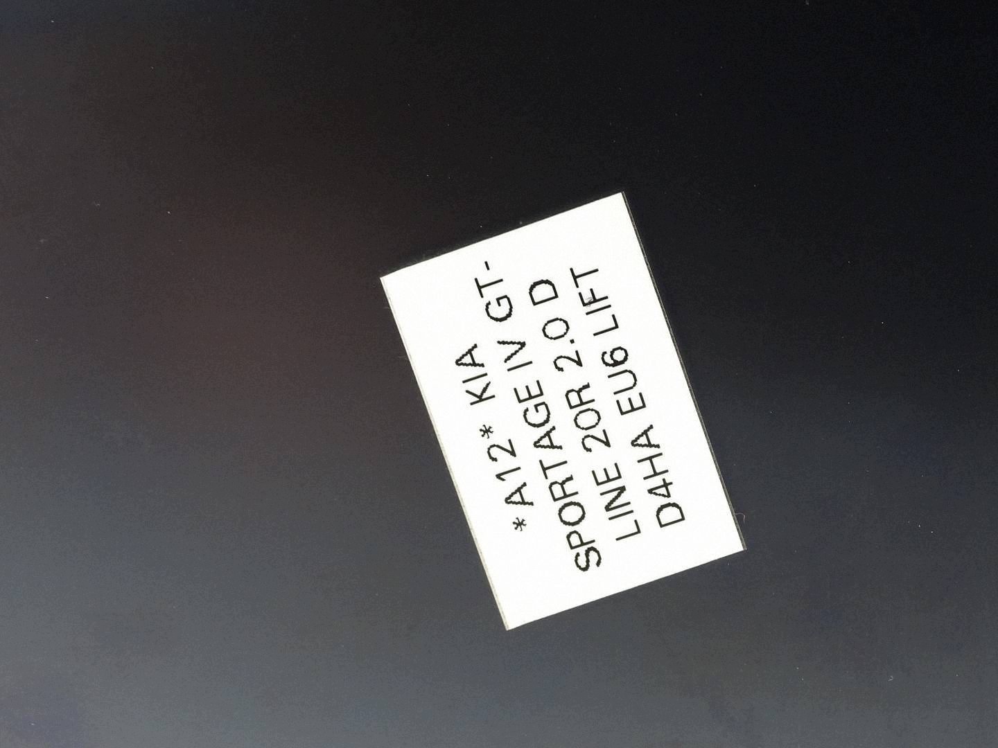 RADIO navigation display KIA SPORTAGE IV 96560-F1221