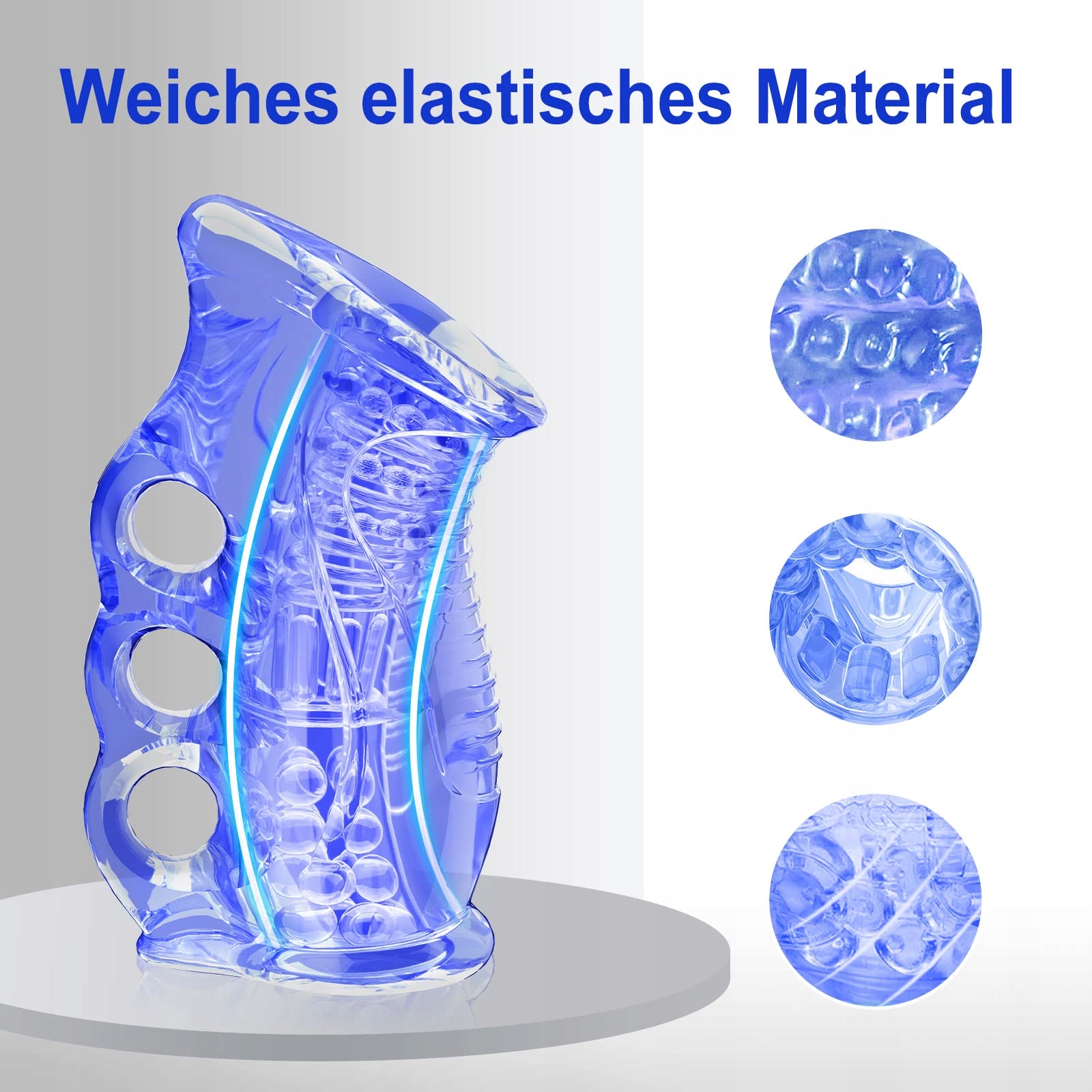 REALISTISCHE Masturbator Dla Mężczyzn 3D Vagina Pocket Pussy Sex Zabawka — miniatura 2
