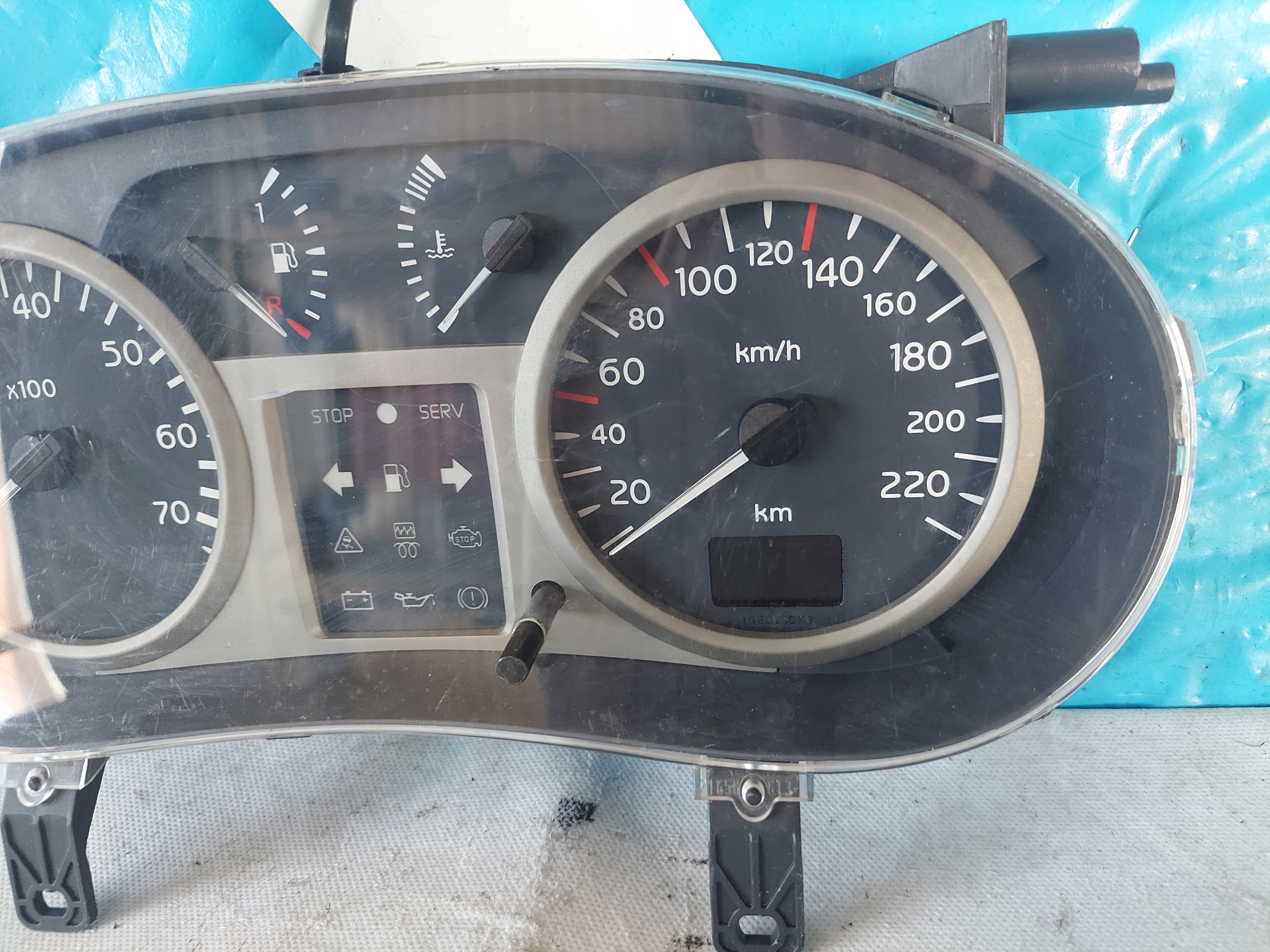 dials clock CLIO II 1.2 16V P8200059765