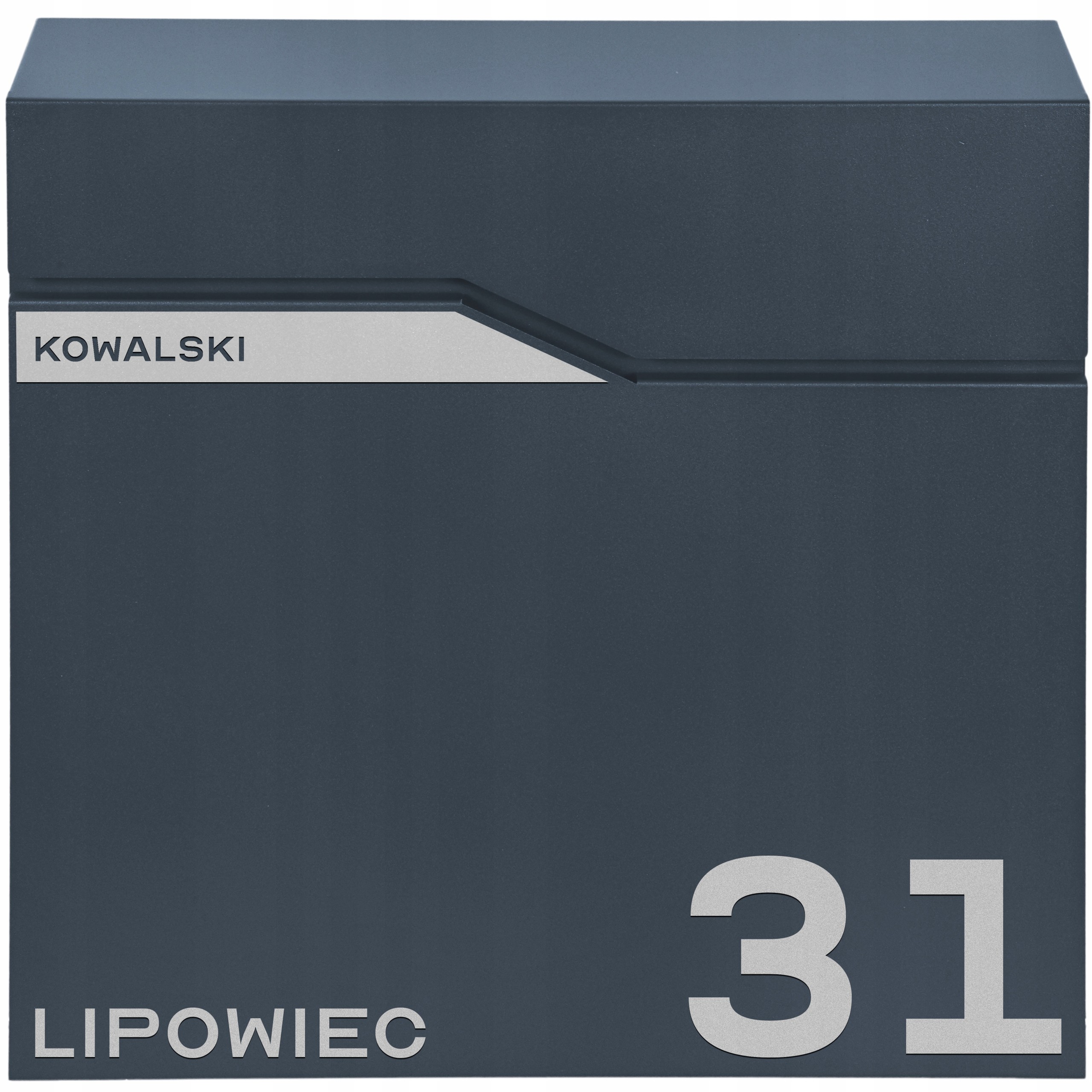 Poštovní Schránka S Adresou, Personalizovaná, Velká, S Adresním Číslem