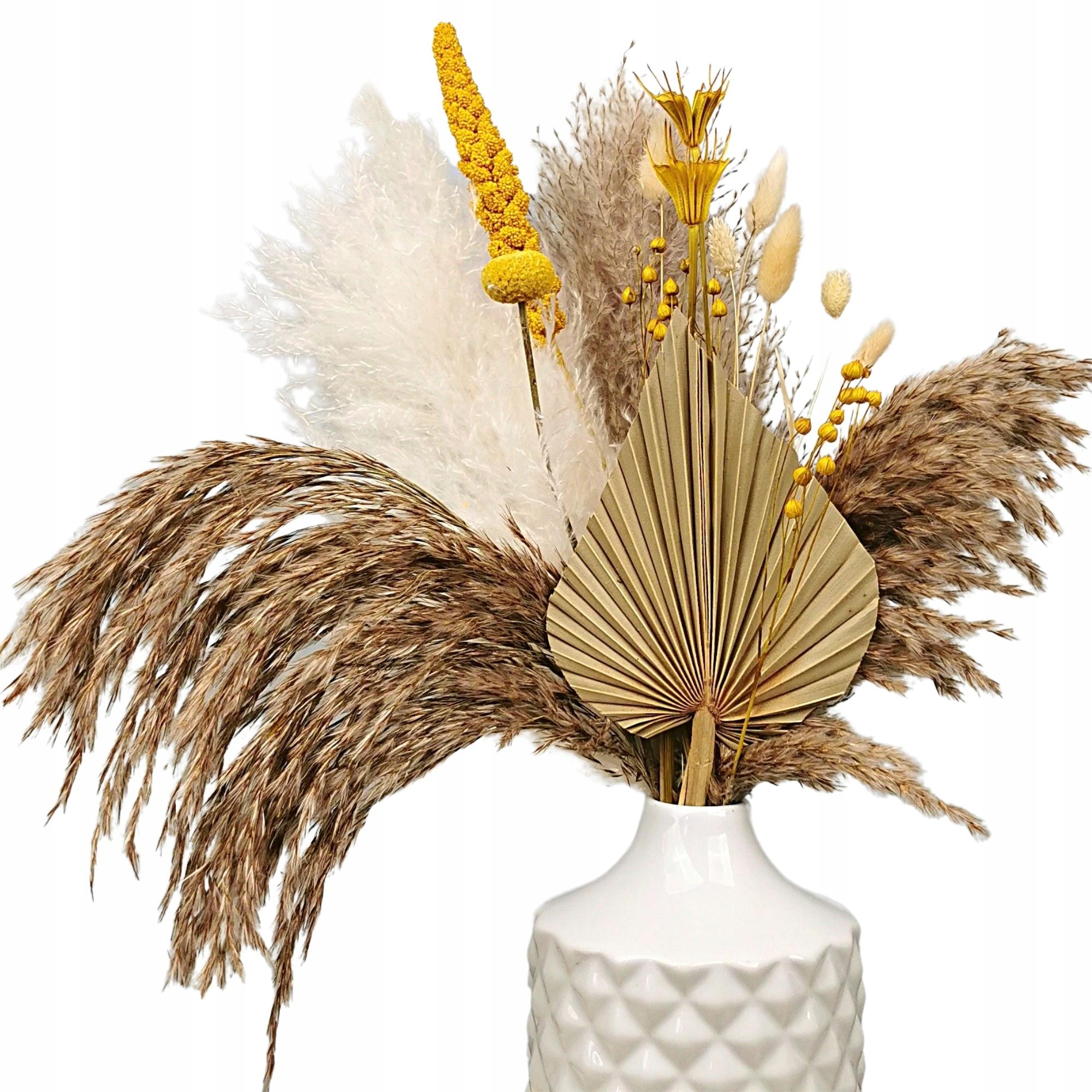 

Trawa Pampasowa Suszona Bukiet Boho Niebieski