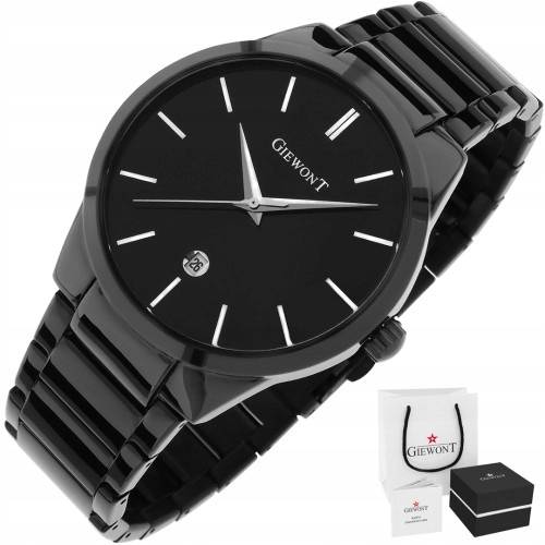 PREZENT DLA MĘŻCZYZNY TATY ZEGAREK MĘSKI GIEWONT GW4290-1 ELEGANCKI