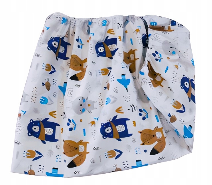 Prześcieradło do łóżeczka dostawnego 90x55 bawełna