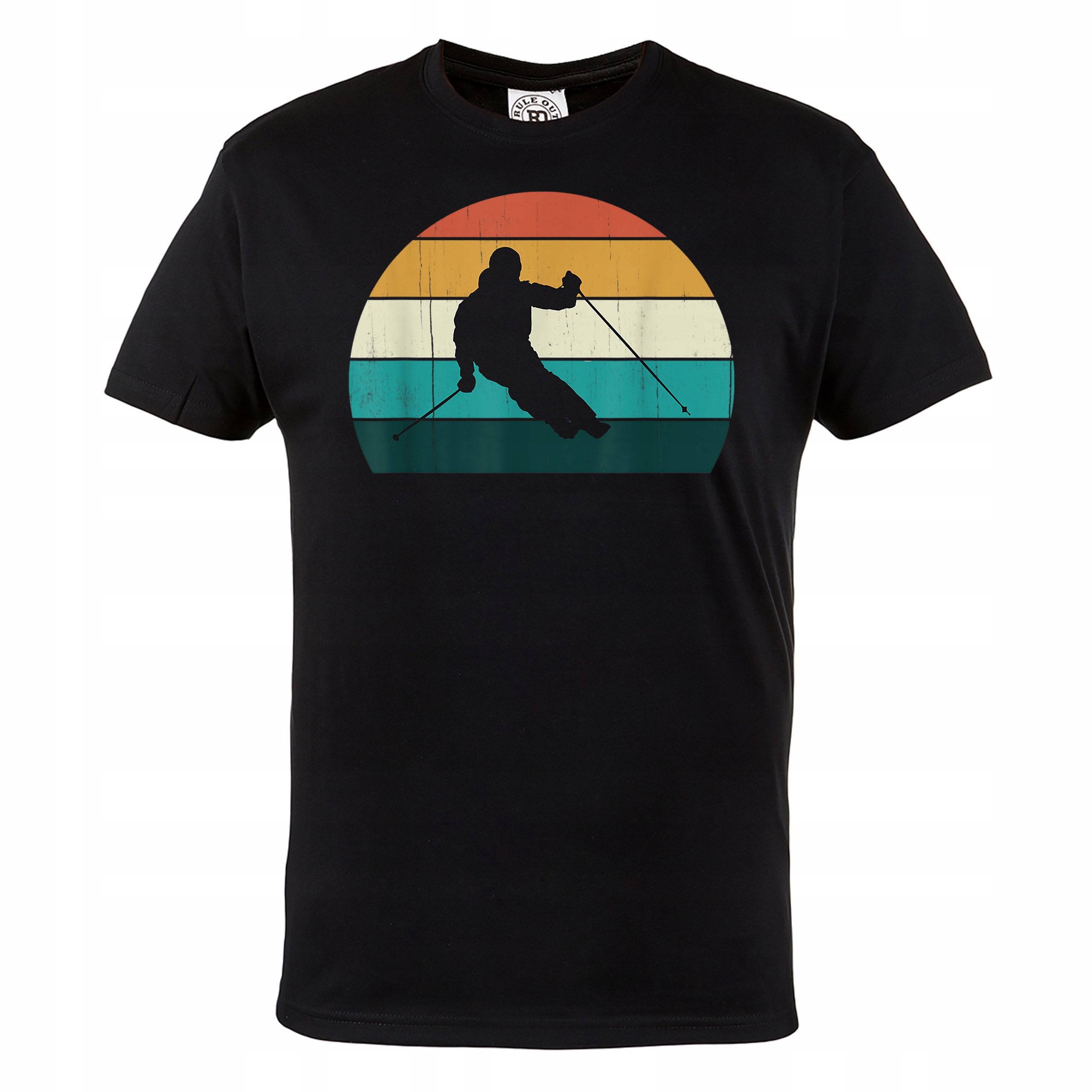 

Koszulka Z Nadrukiem Na Narty Narciarz Narciarstwo