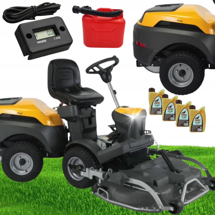 Traktor ogrodowy Stiga Park 500 W Combi 95 Q Plus Dodatki Licznik