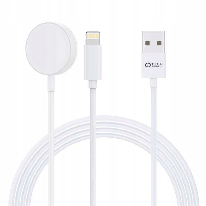 Tech-protect 2W1 Magnetyczna Ładowarka Indukcyjna Kabel iphone 150CM