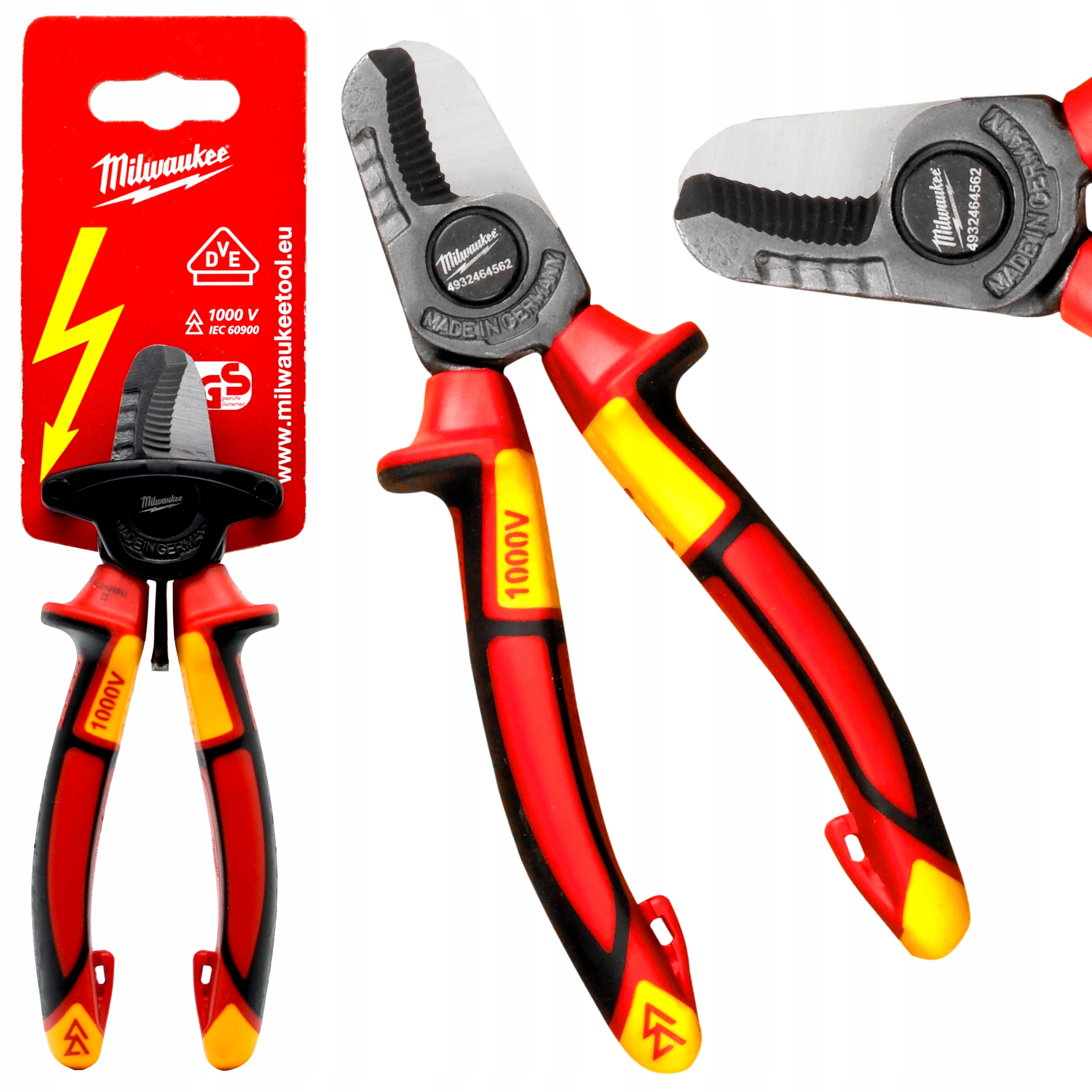 Szczypce Izolowane Do Cięcia Przewodów Kabli Dla Elektryków 160 MM Vde