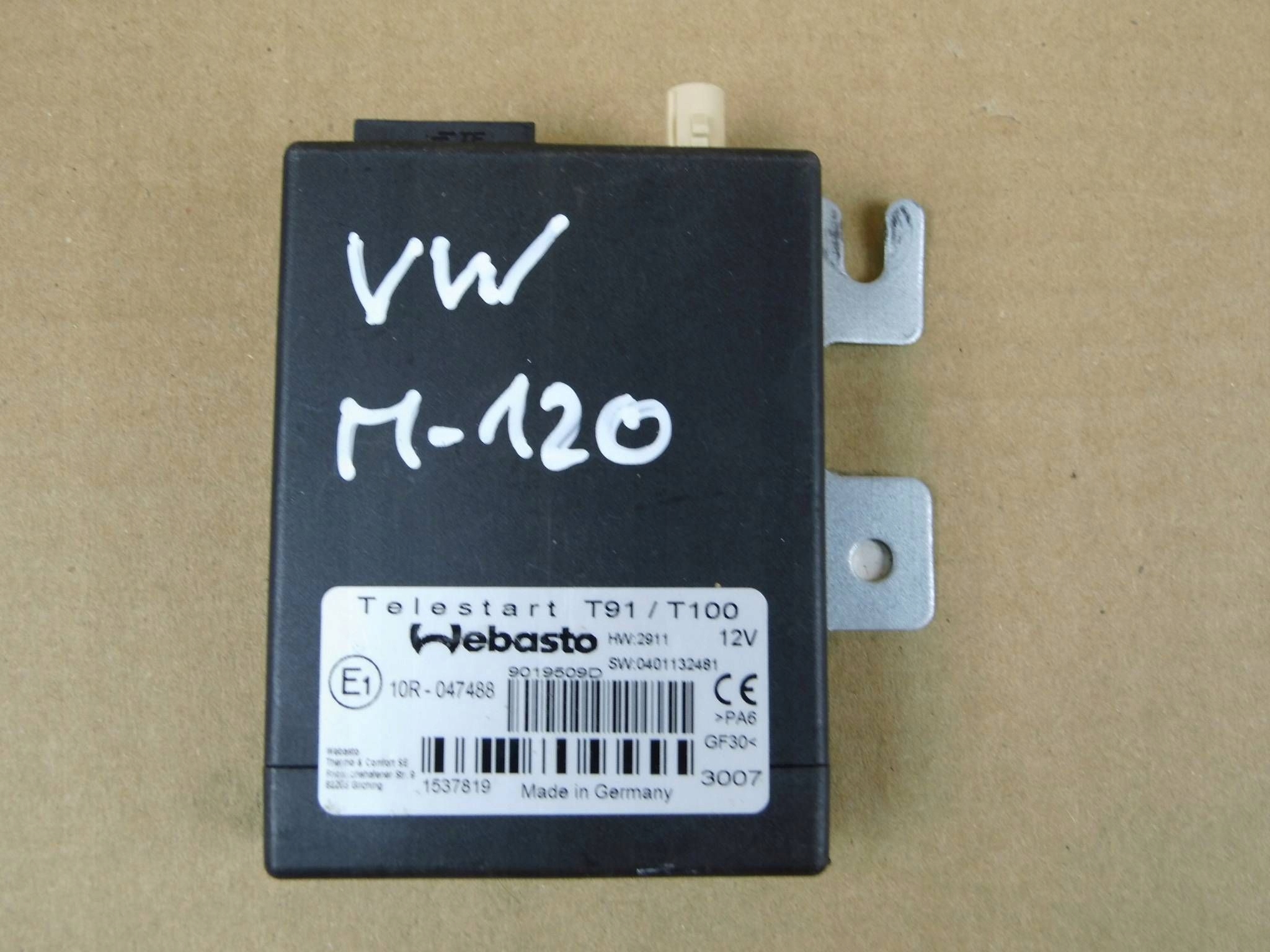 TELESTART T91/T100 module control unit ogrzewania postojowego WEBASTO 9019509D