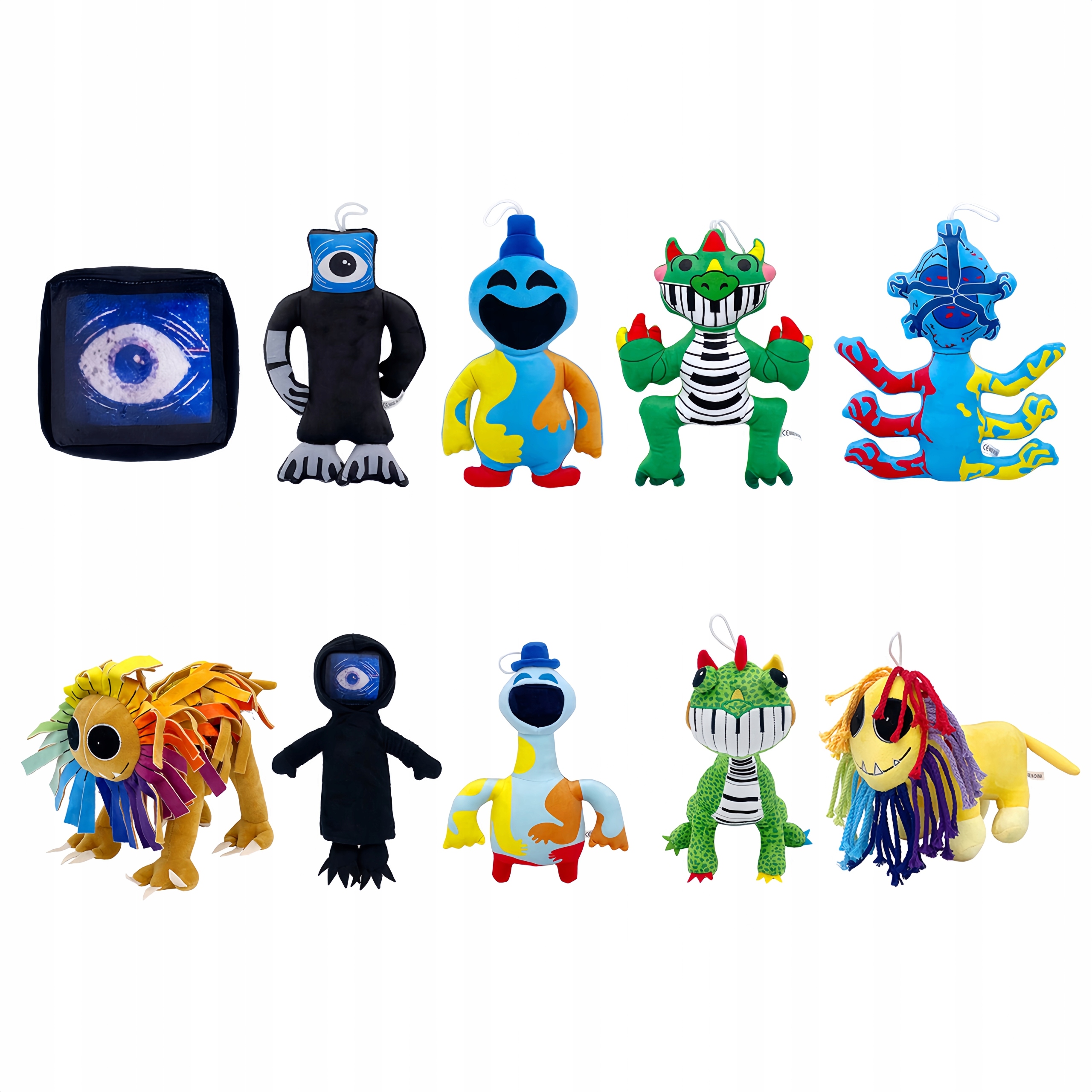 KABALAFIGURA CatNap Nightmare critters PLÜSS Poppy Playtime Chapter 4 JÁTÉK Sorozat Nightmare critters