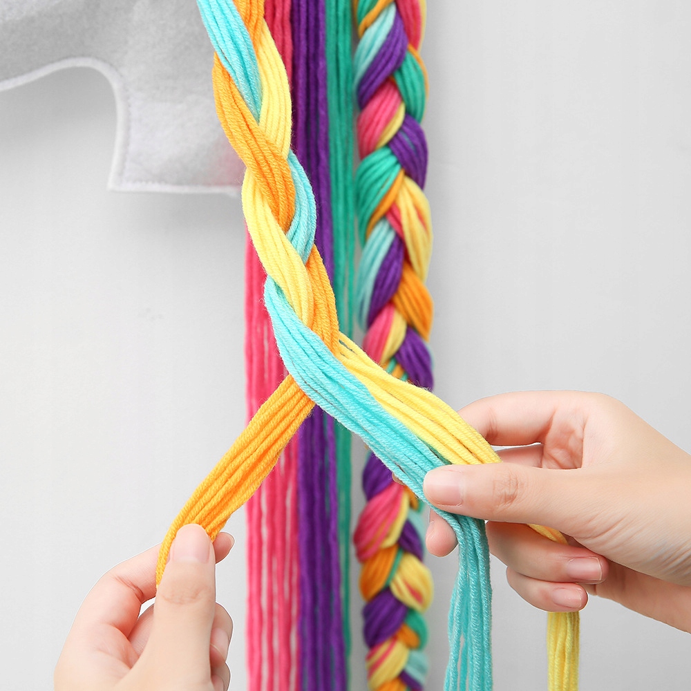 ORGANIZER NA SPINKI JEDNOROŻEC OZDOBA MAKRAMA BOHO Płeć dziewczynki