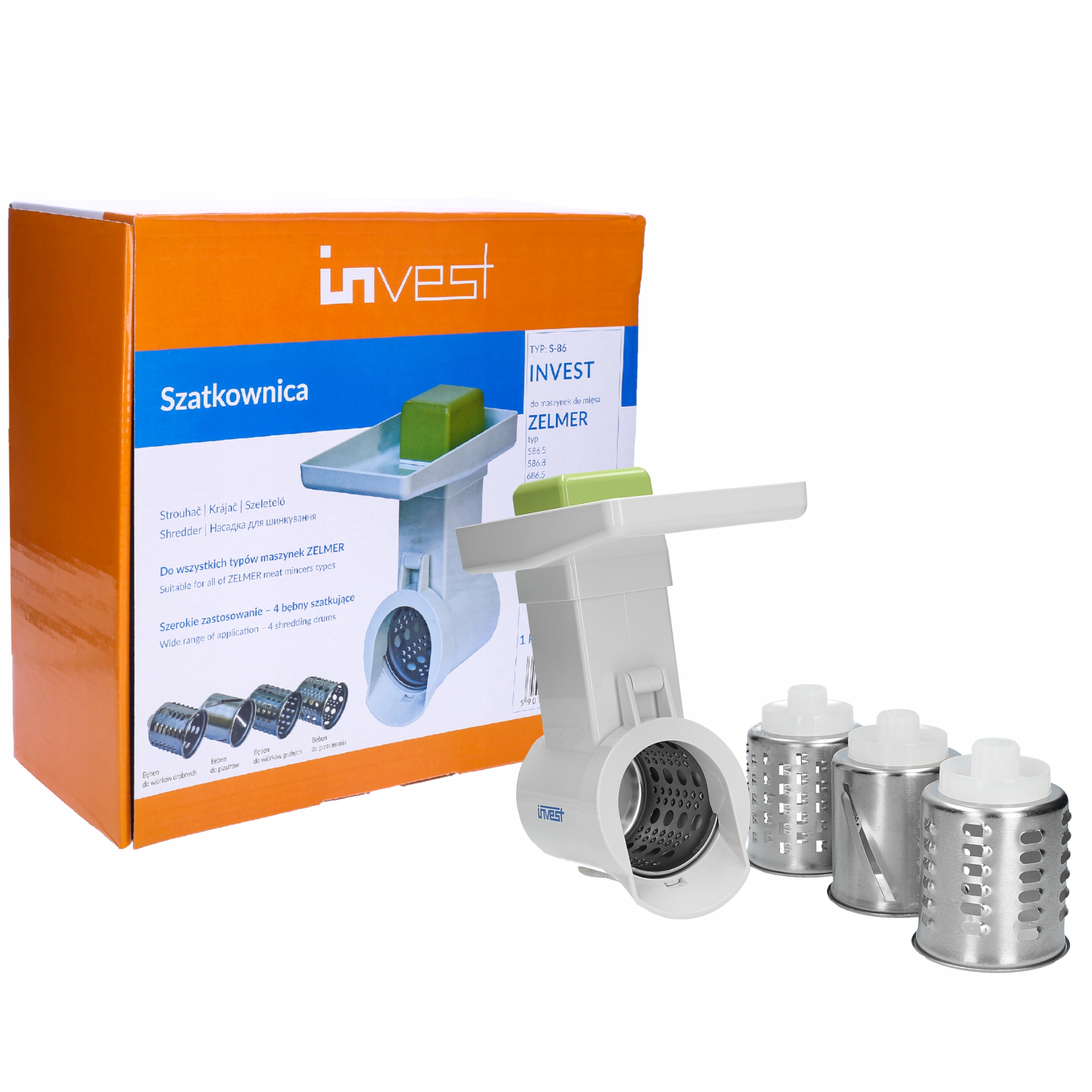 Szatkownica Do Maszynki Zelmer Diana 686 886 Zelmotor Bosch Smapp Do Warzyw