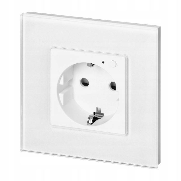 Jednotlivá zásuvka Tuya Smart Wi-Fi, Schuko, bílá OR-SH-17205(GS)/W