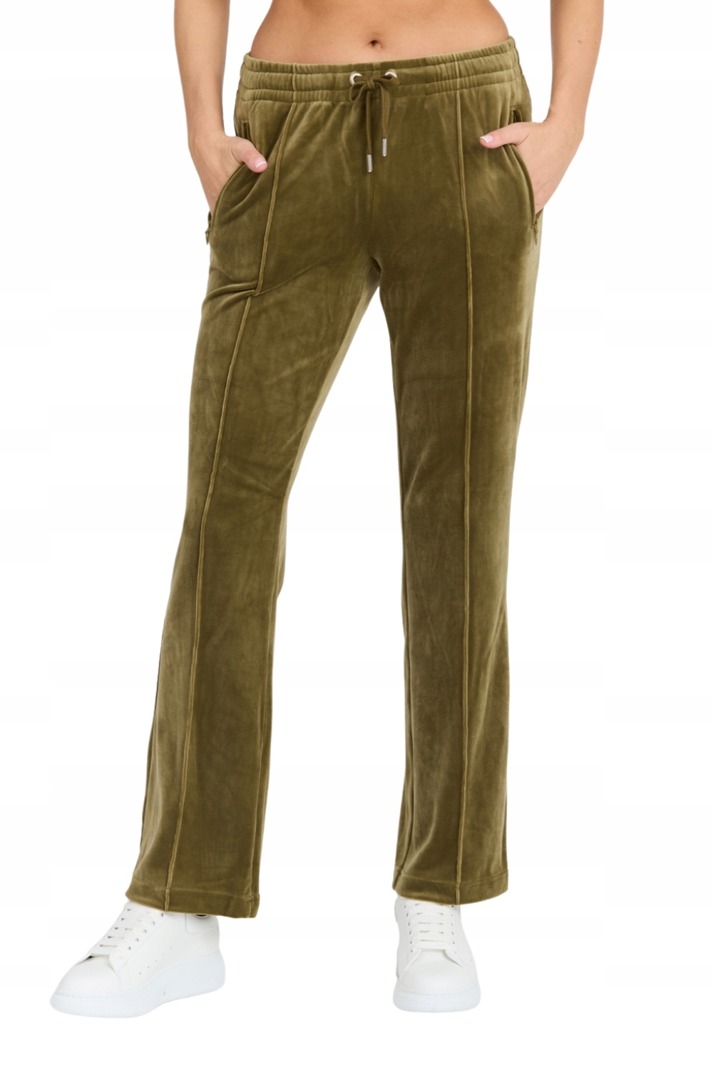 Juicy Couture Dámské zelené teplákové kalhoty Tina Track Pant Xs